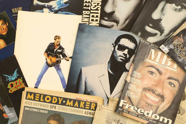Wham! and George Michael memorabilia comprising: