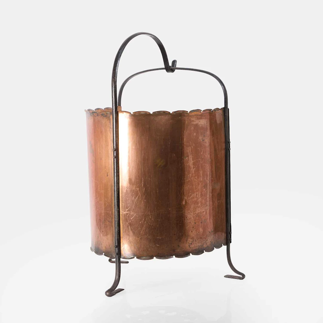 WAS Benson (British, 1854-1924) a Dutch oven