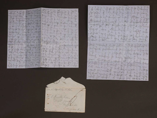 CRIMEA- Autograph letter Signed