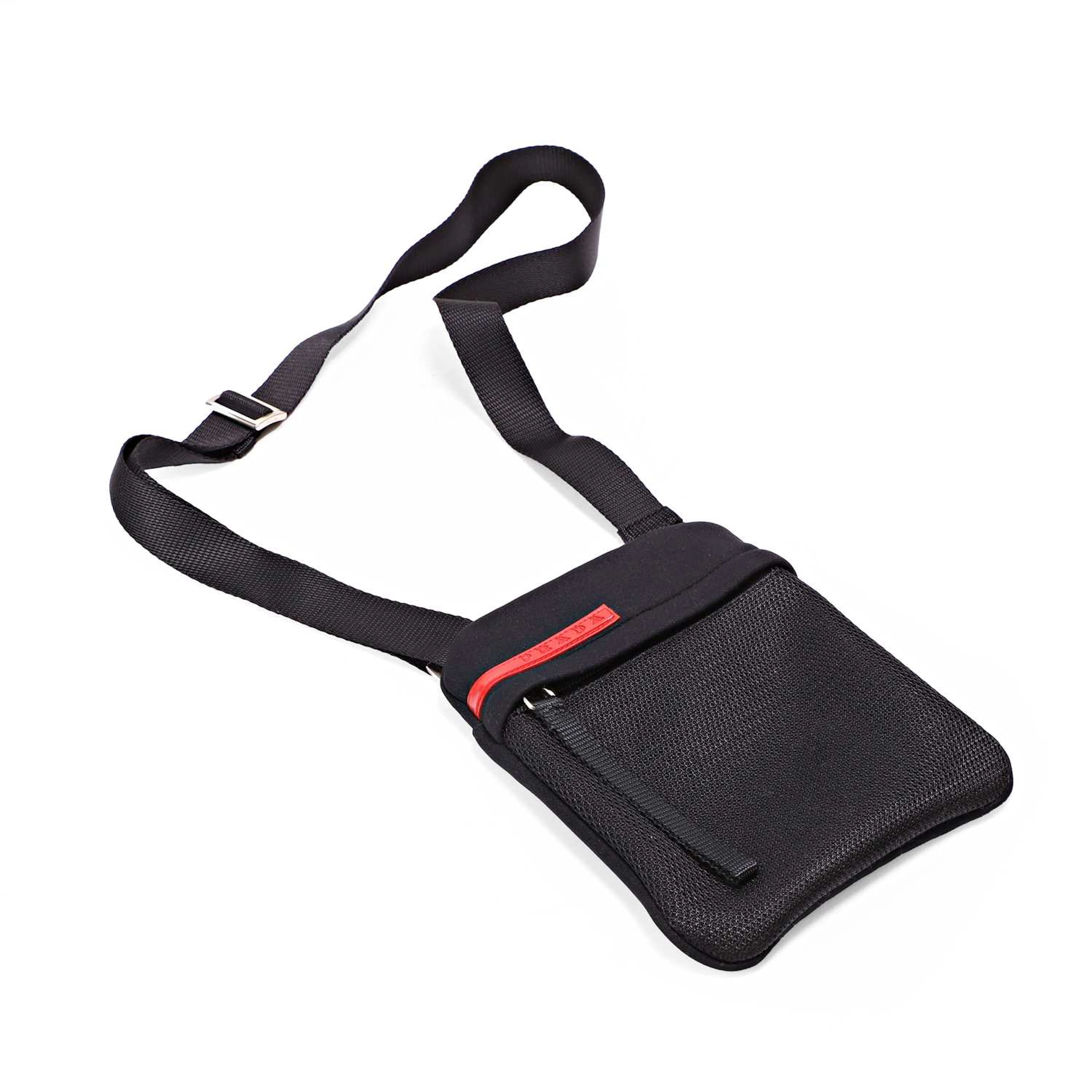 A Prada Linea Rossa crossbody bag
