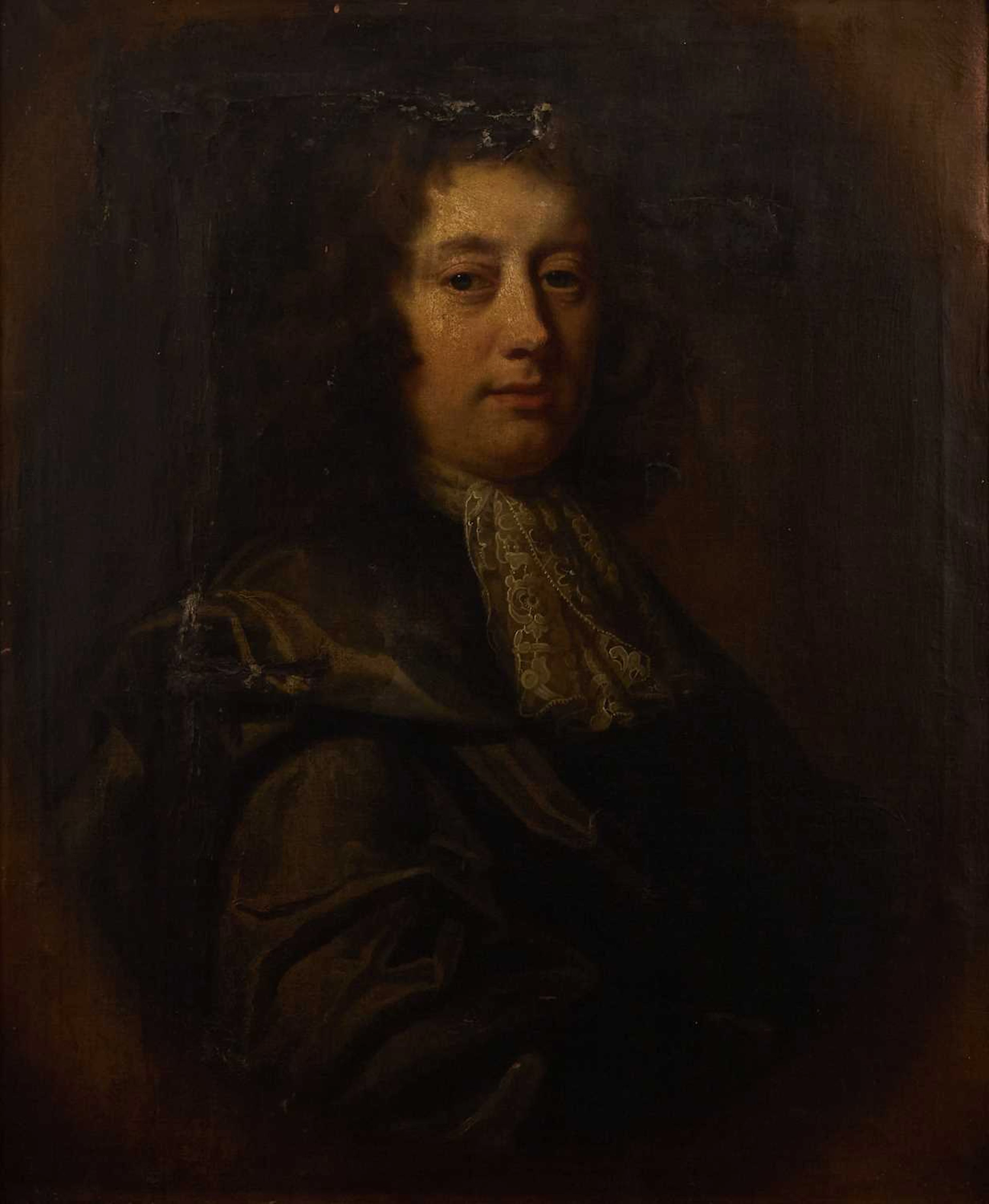 Circle of John Riley (British, 1646-1691) Portrait of a gentleman