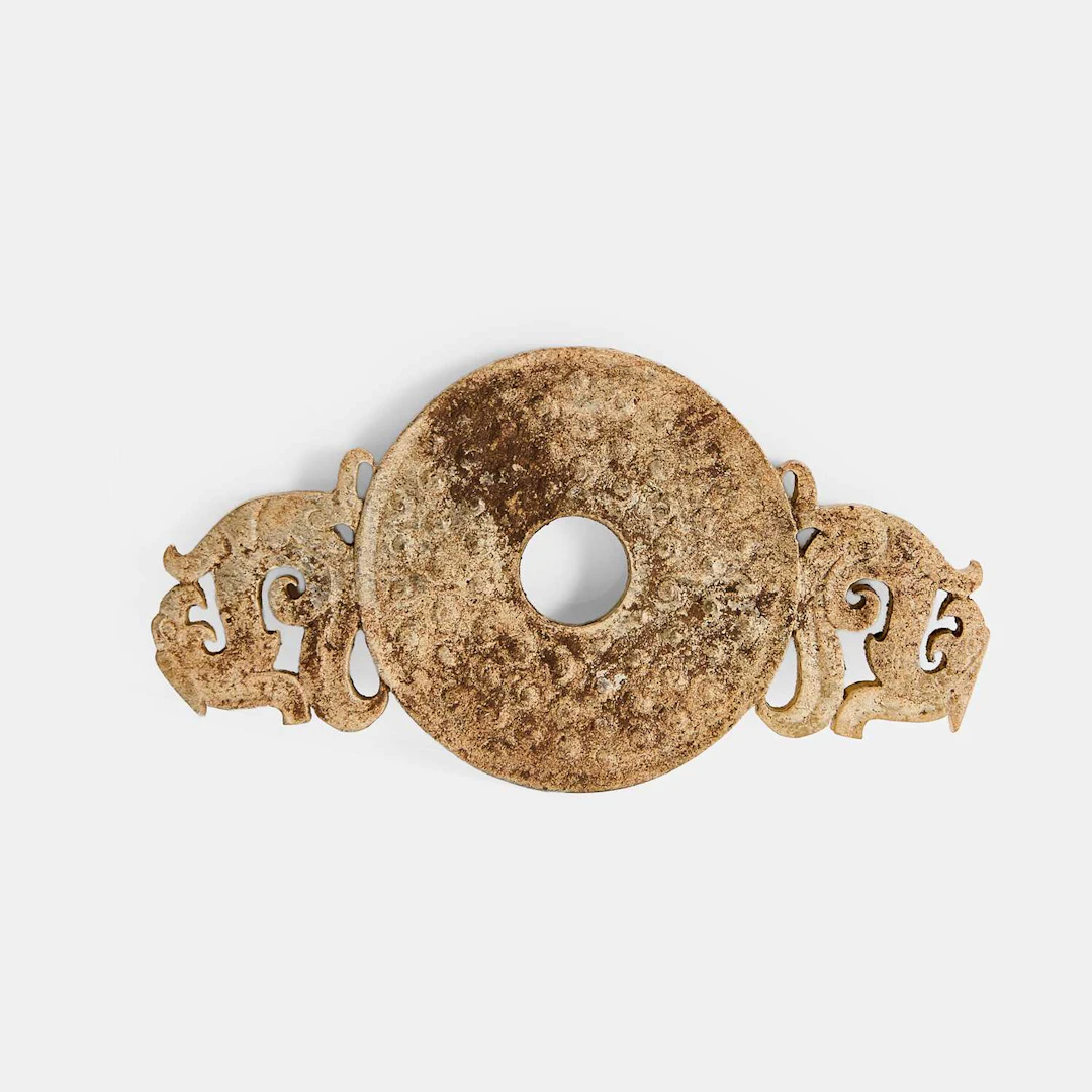 A Chinese jade plaque