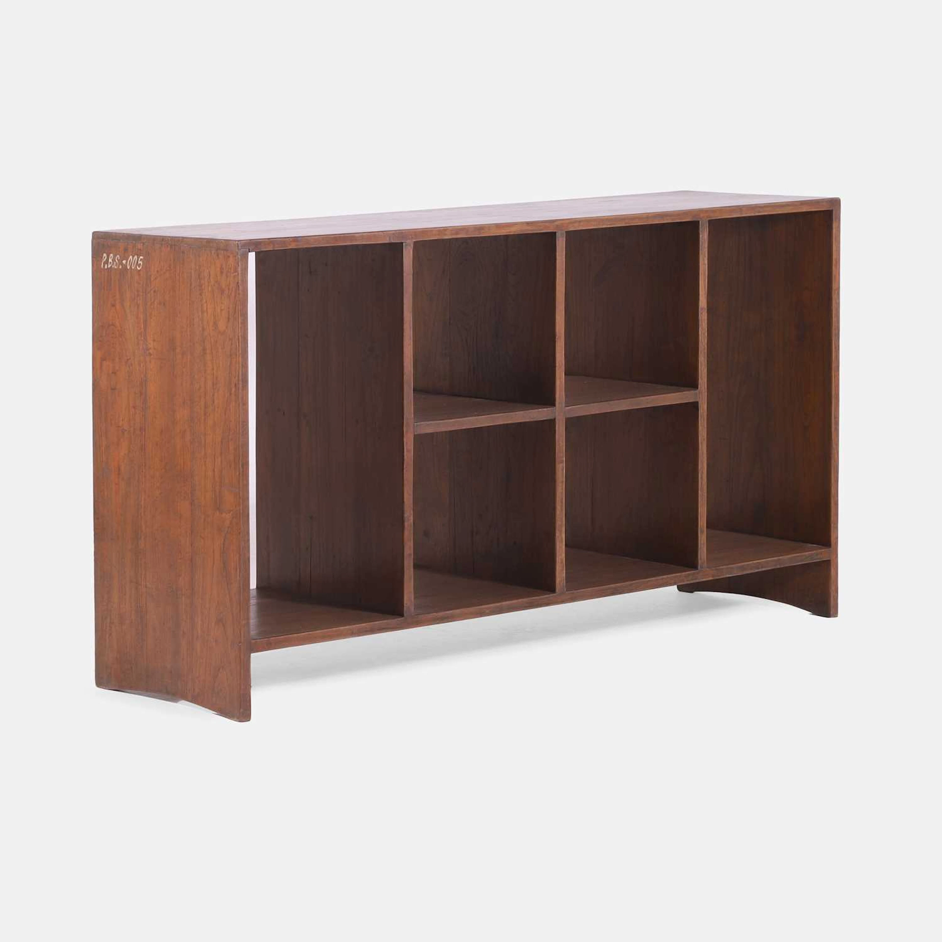 Pierre Jeanneret (Swiss, 1896-1967) a file rack