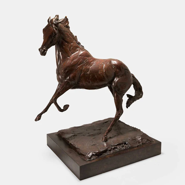 ▲ Charlie Langton (British, b.1983) 'Prancing Stallion'