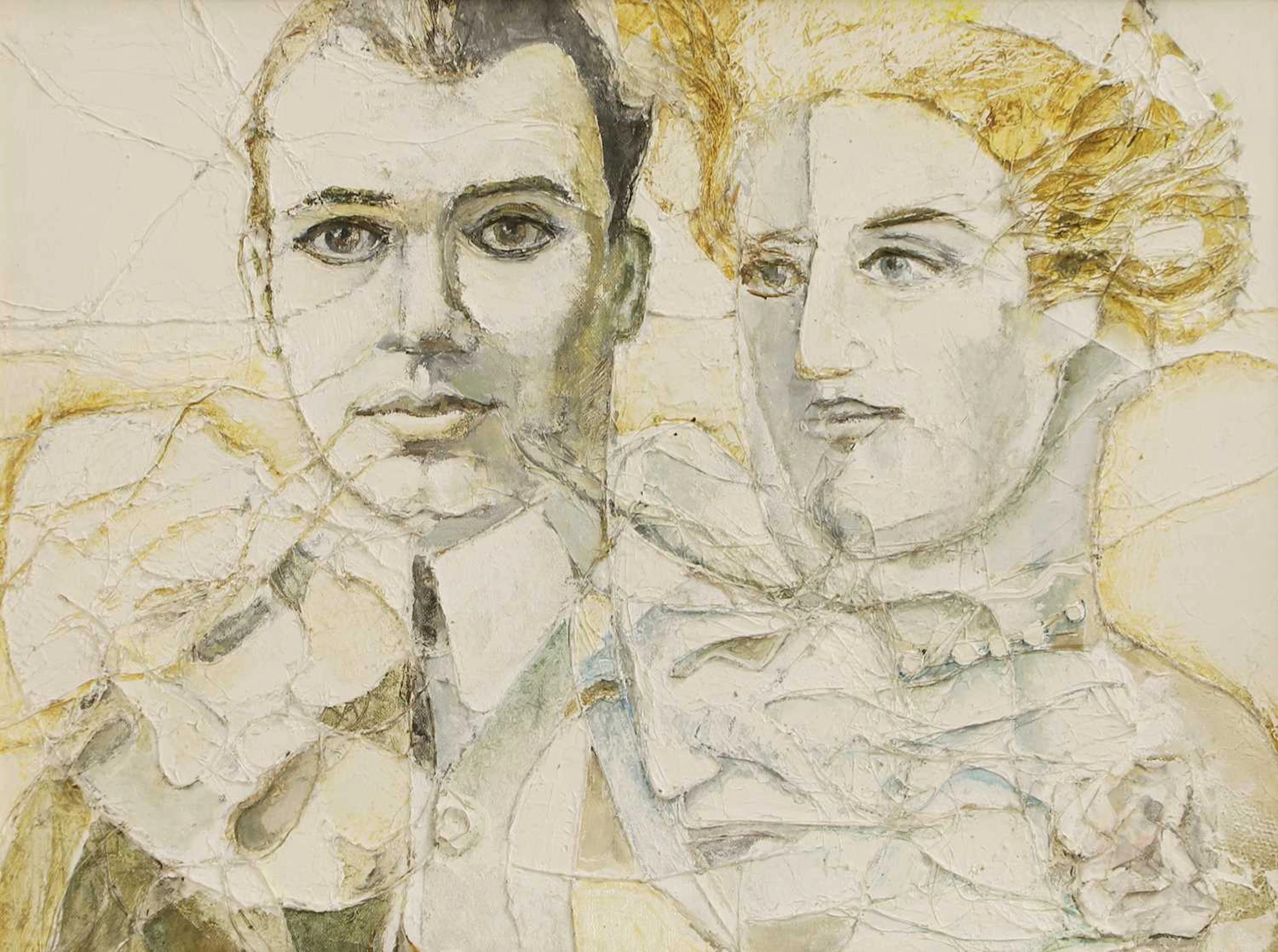 ▲ Keith Michell (Australian, 1926-2015) Portrait of Joe and Alice-Maude