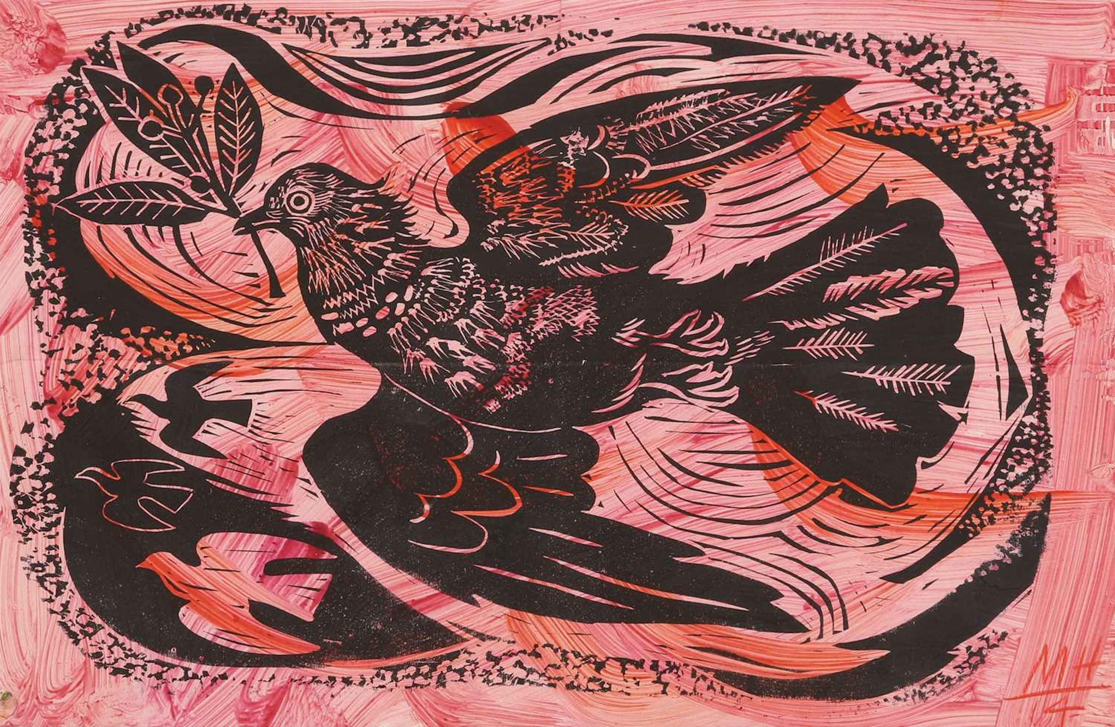 ▲ Mark Hearld (British, b.1974) Pigeon