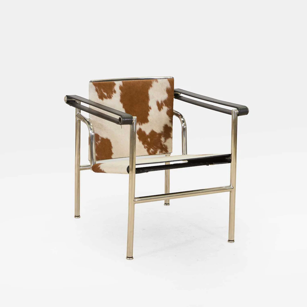 After Charles-Édouard Jeanneret aka 'Le Corbusier an 'LC1'-style chair