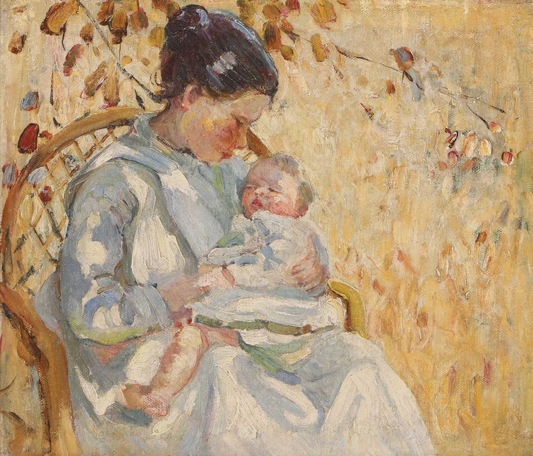 Dorothea Sharp (British, 1873-1955) Mother and Child