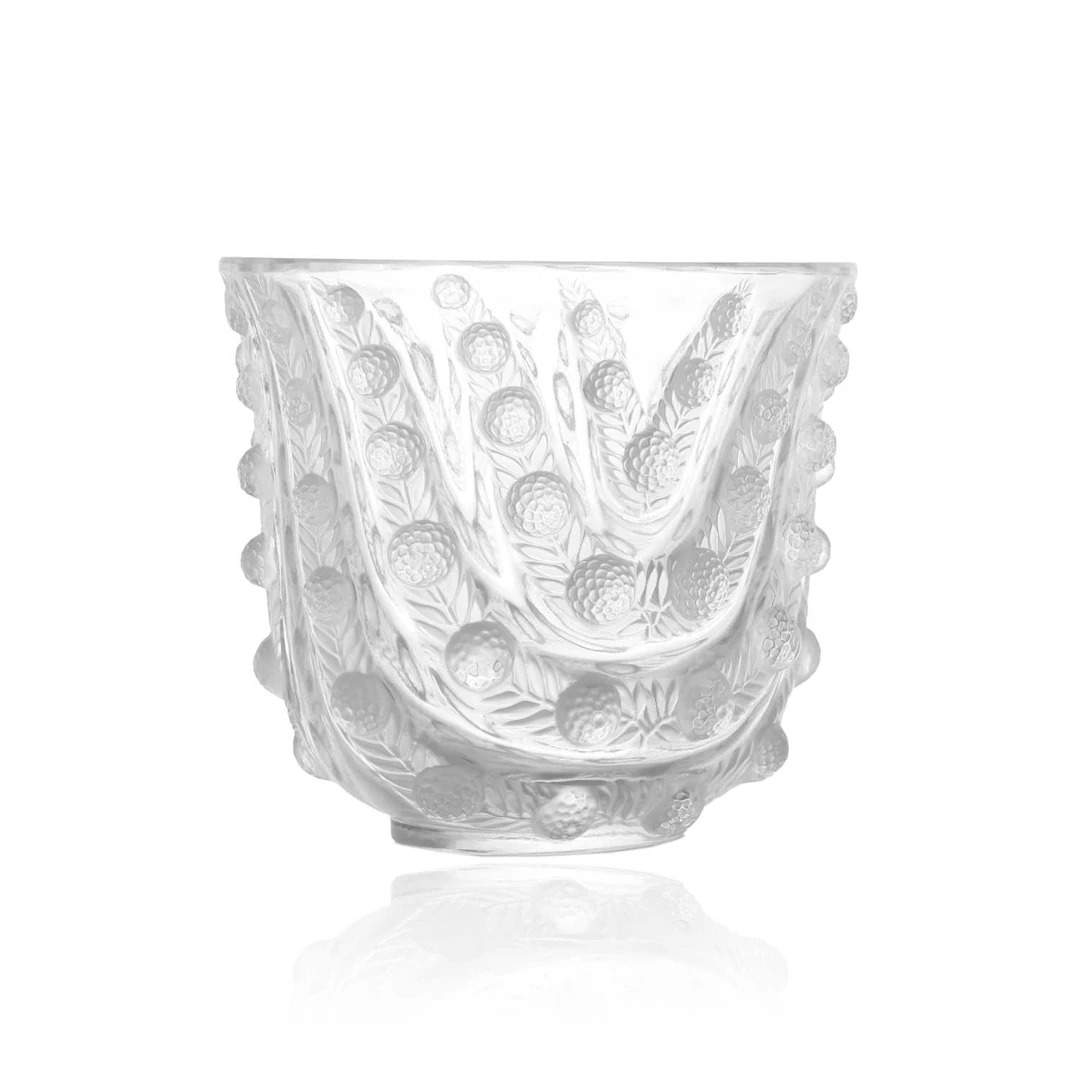 A Lalique 'Vichy' vase mid-20th century, French