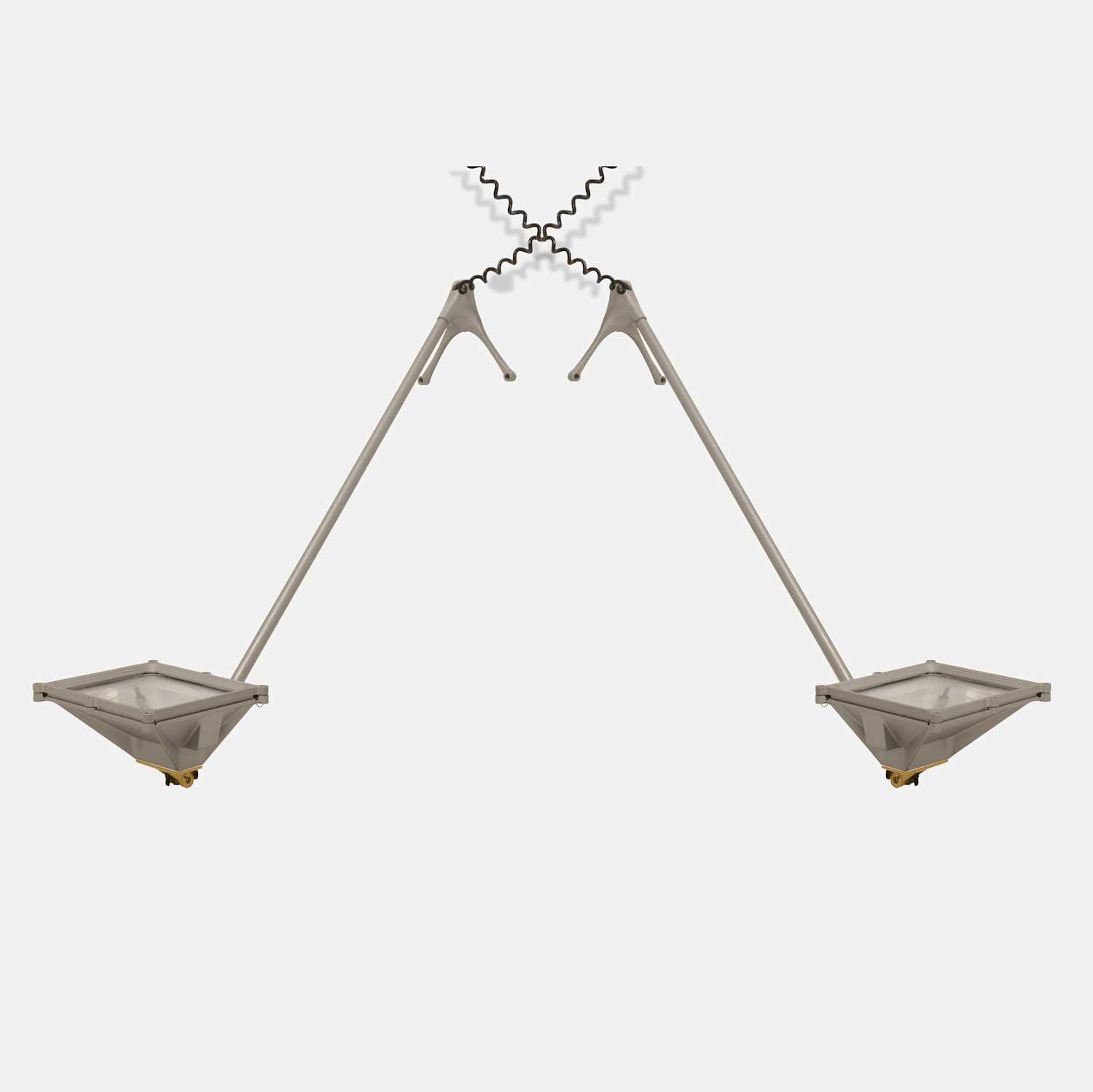 Renzo Piano (Italian, b.1937) for iGuzzini a pair of 'Lingotto' lights