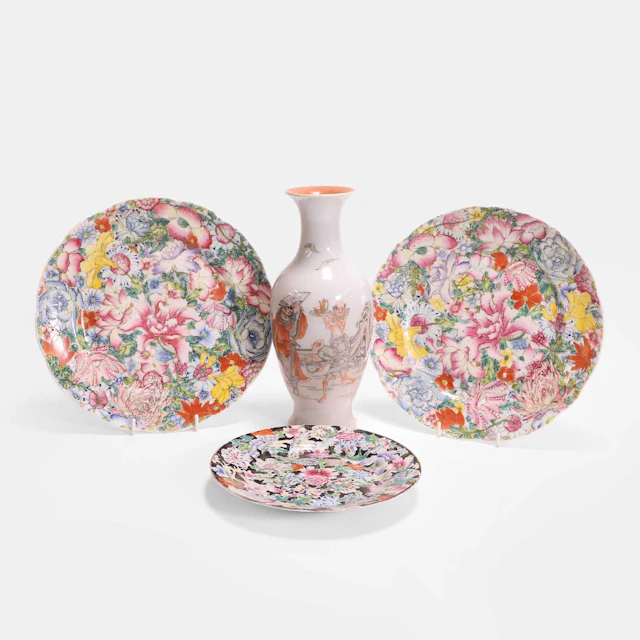A collection of Chinese famille rose Republic period (1912-1949)