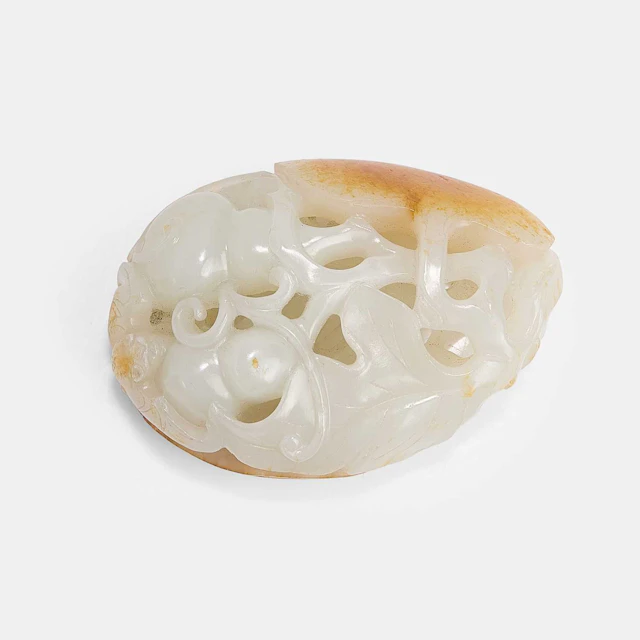 A Chinese jade carving Qing dynasty (1644-1911)