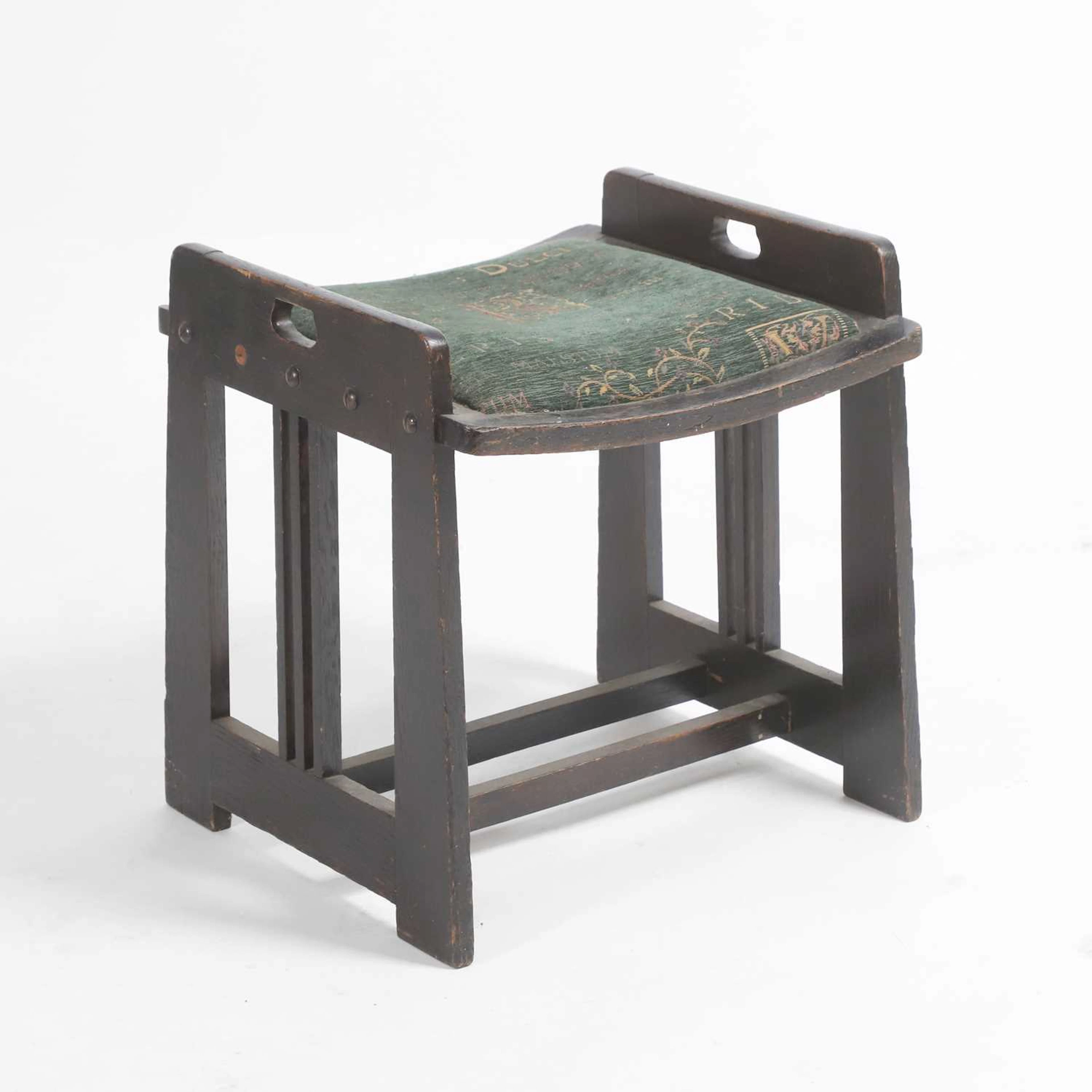 Viennese Secession An oak stool