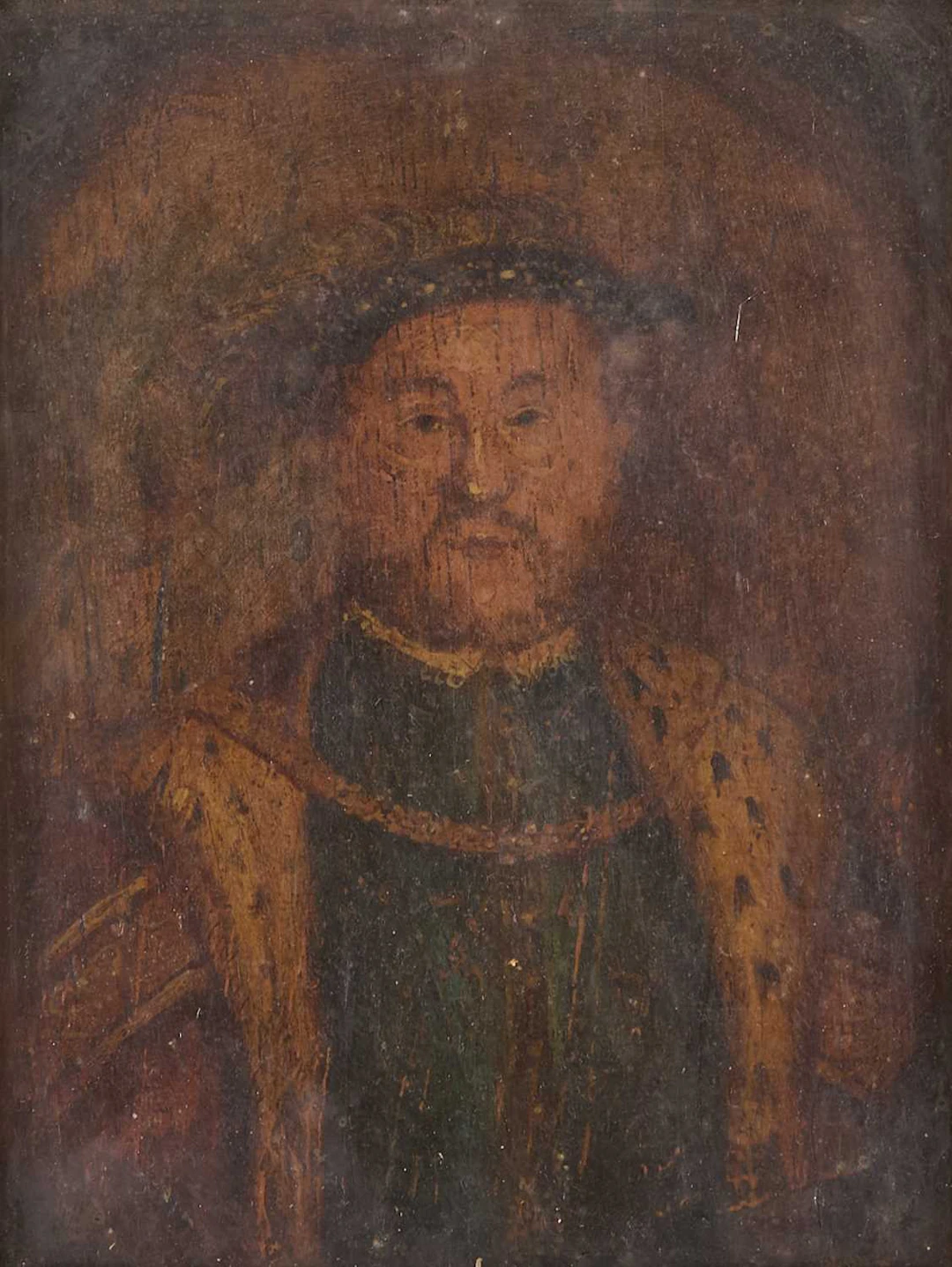 Manner of Hans Holbein the Younger Portrait of King Henry VIII, half-length