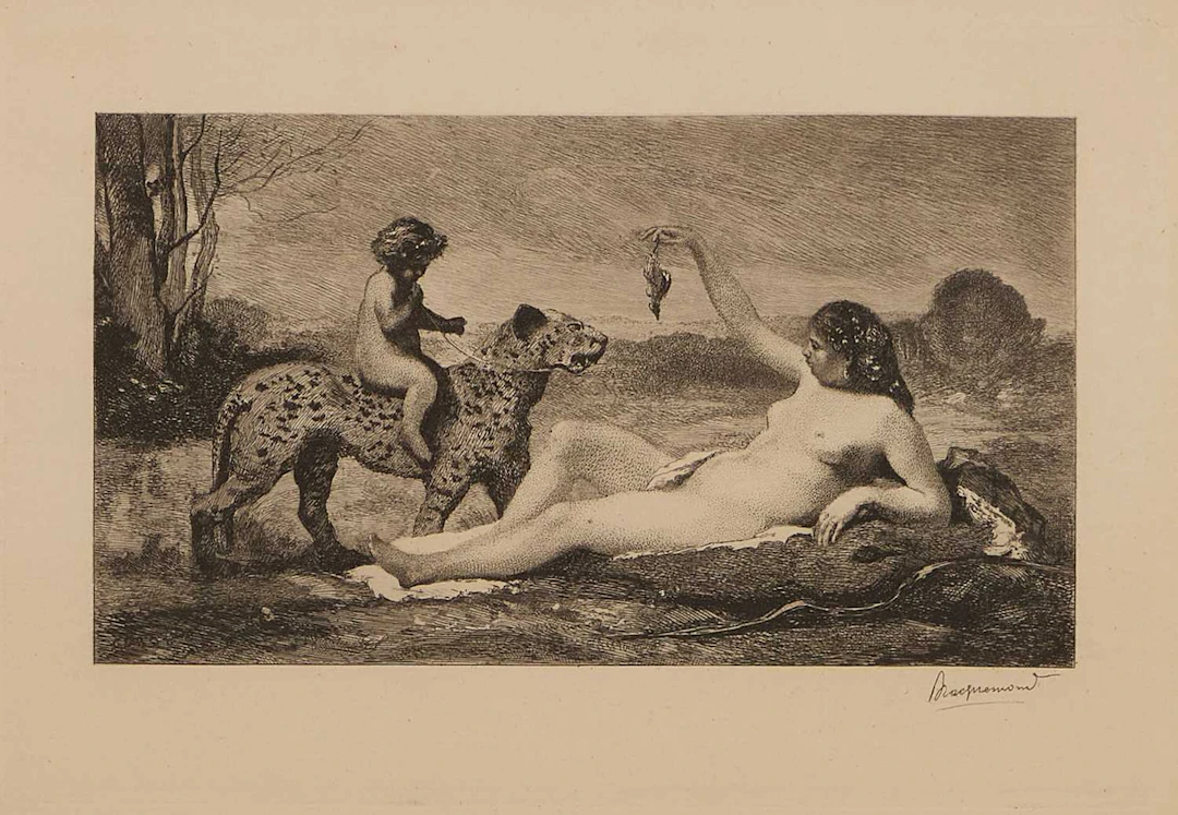 Félix Bracquemond (1833–1914) after Jean-Baptiste Camille Corot 'The
