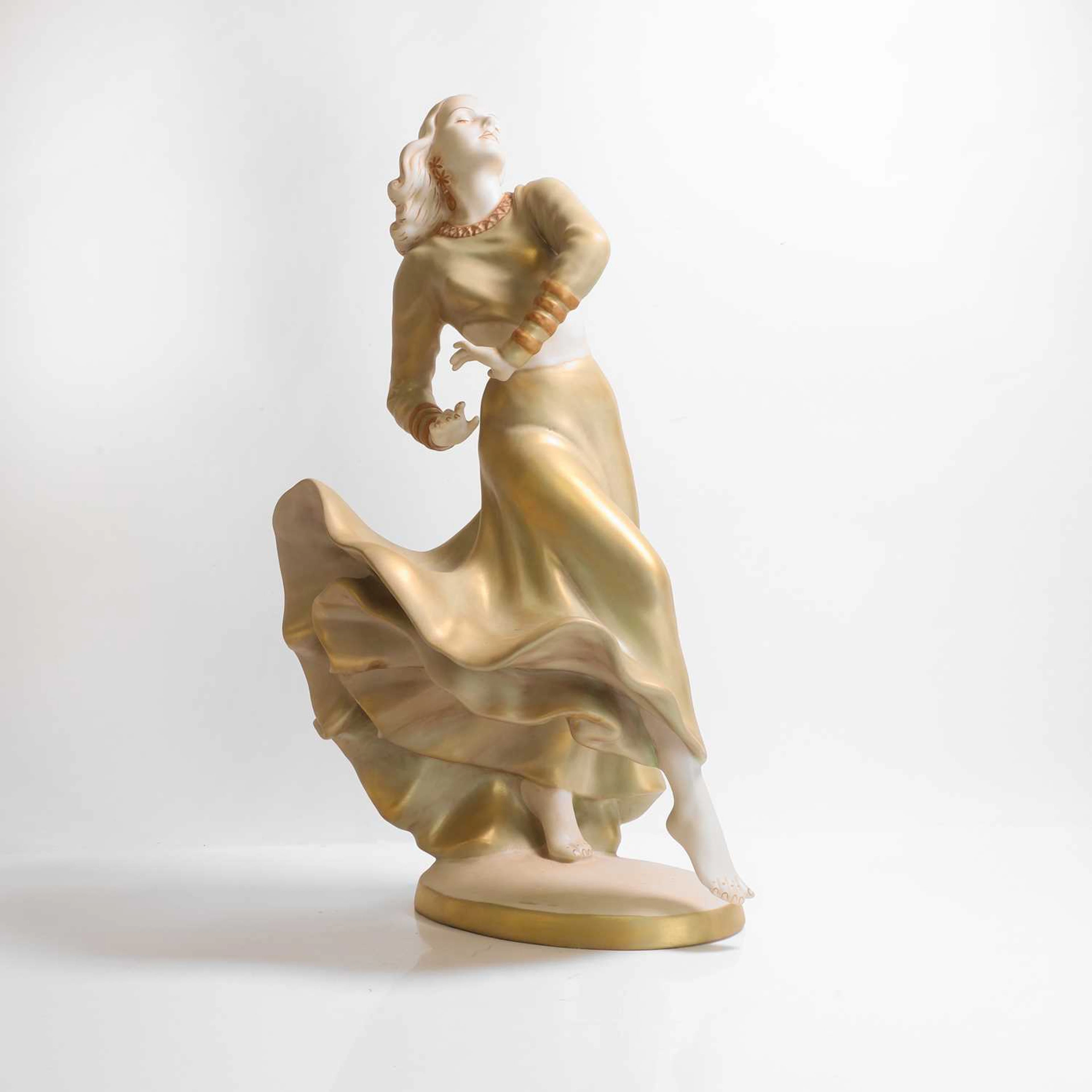 A Royal Dux porcelain figure