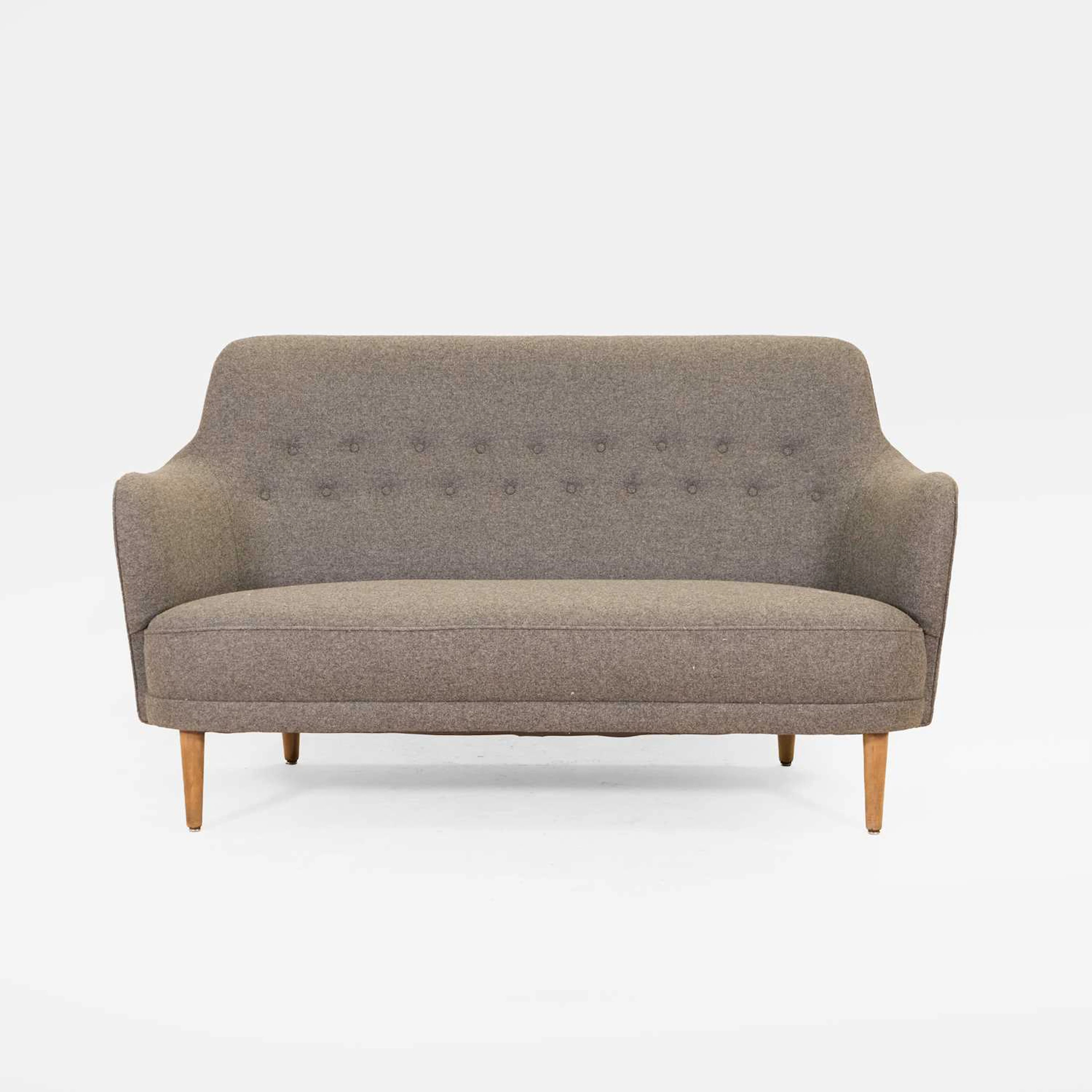 Carl Malmsten (Swedish, 1888-1972) for O H Sjögren a two-seater 'Samsas' sofa