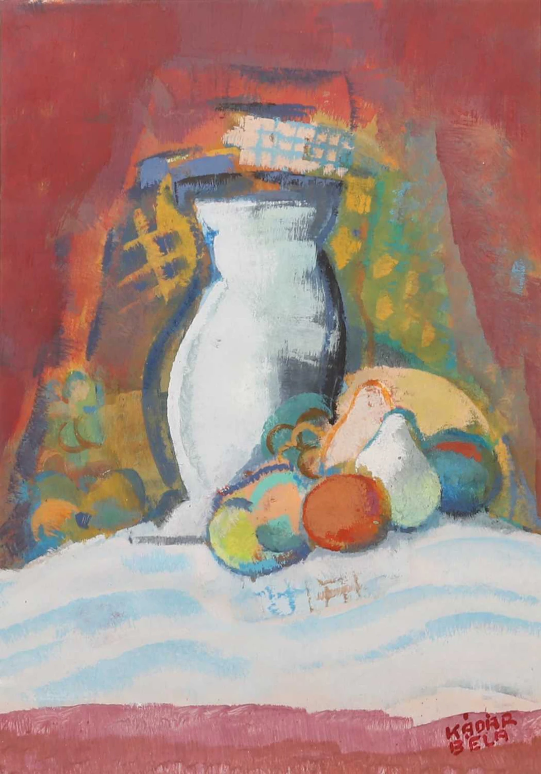 ▲ Béla Kádár (Hungarian, 1877-1956) Still life