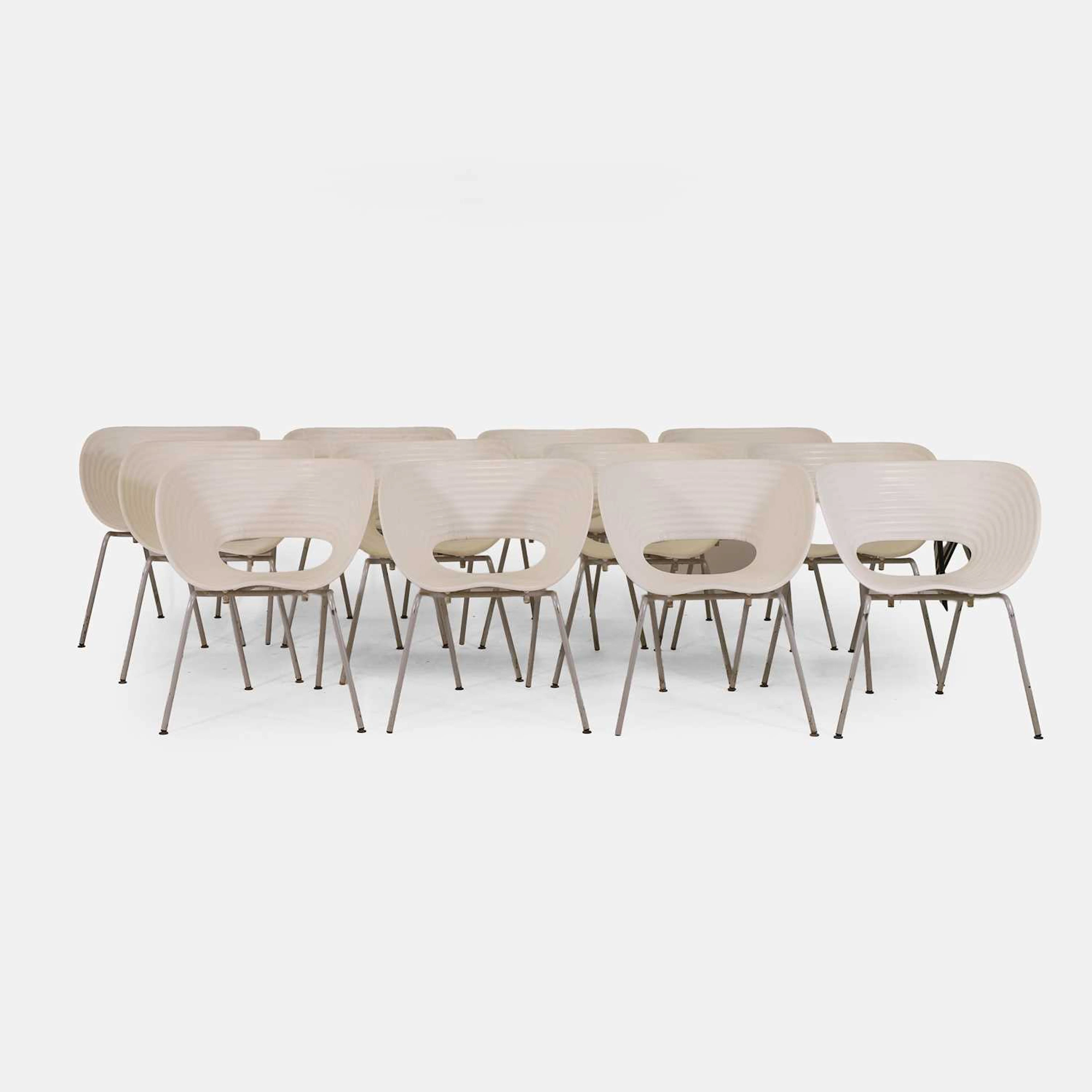 Ron Arad (British-Israeli, b.1951) for Vitra a set of twelve 'Tom Vac' chairs