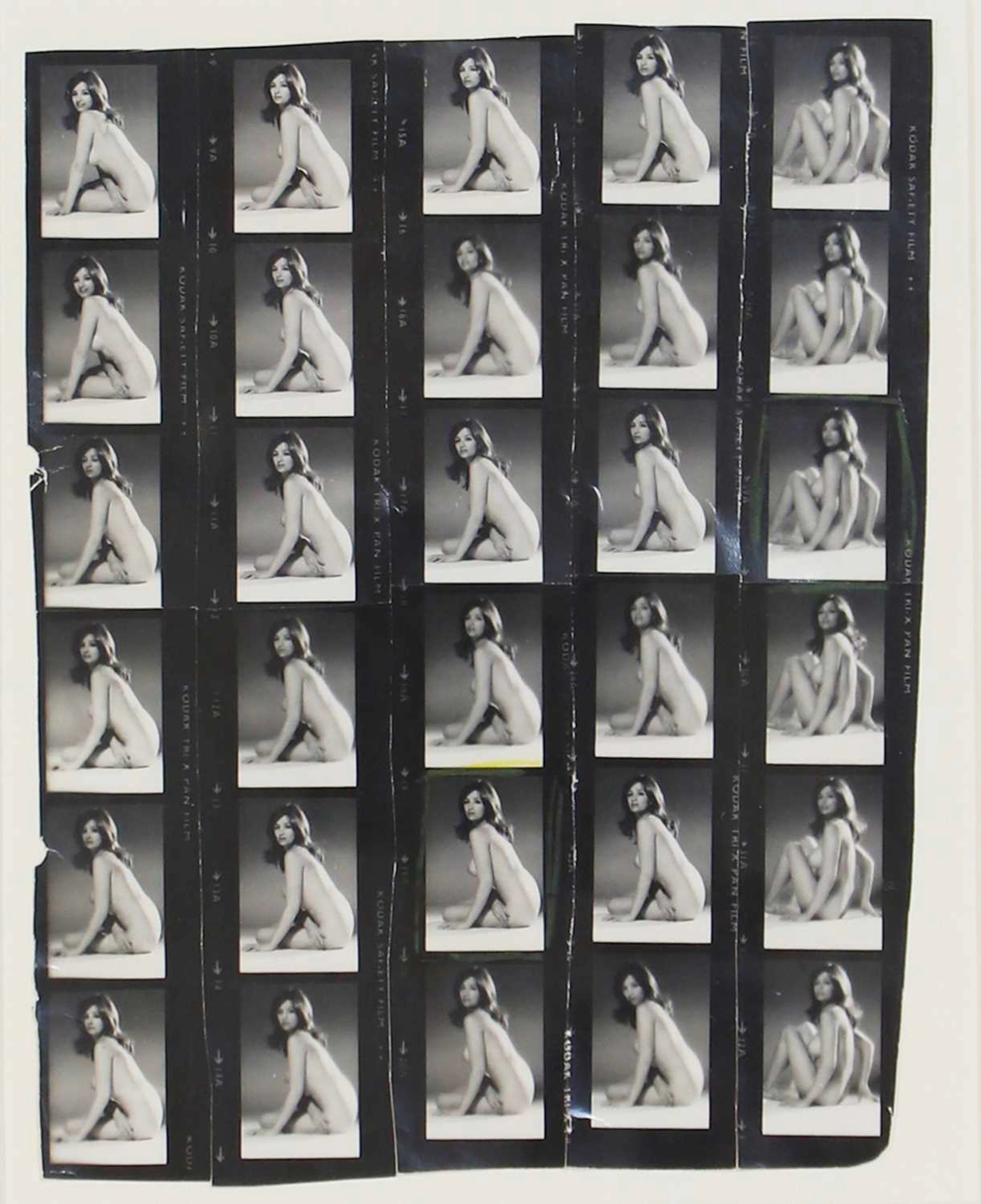 ▲ David Bailey (British, b.1938) An original Christine Keeler contact