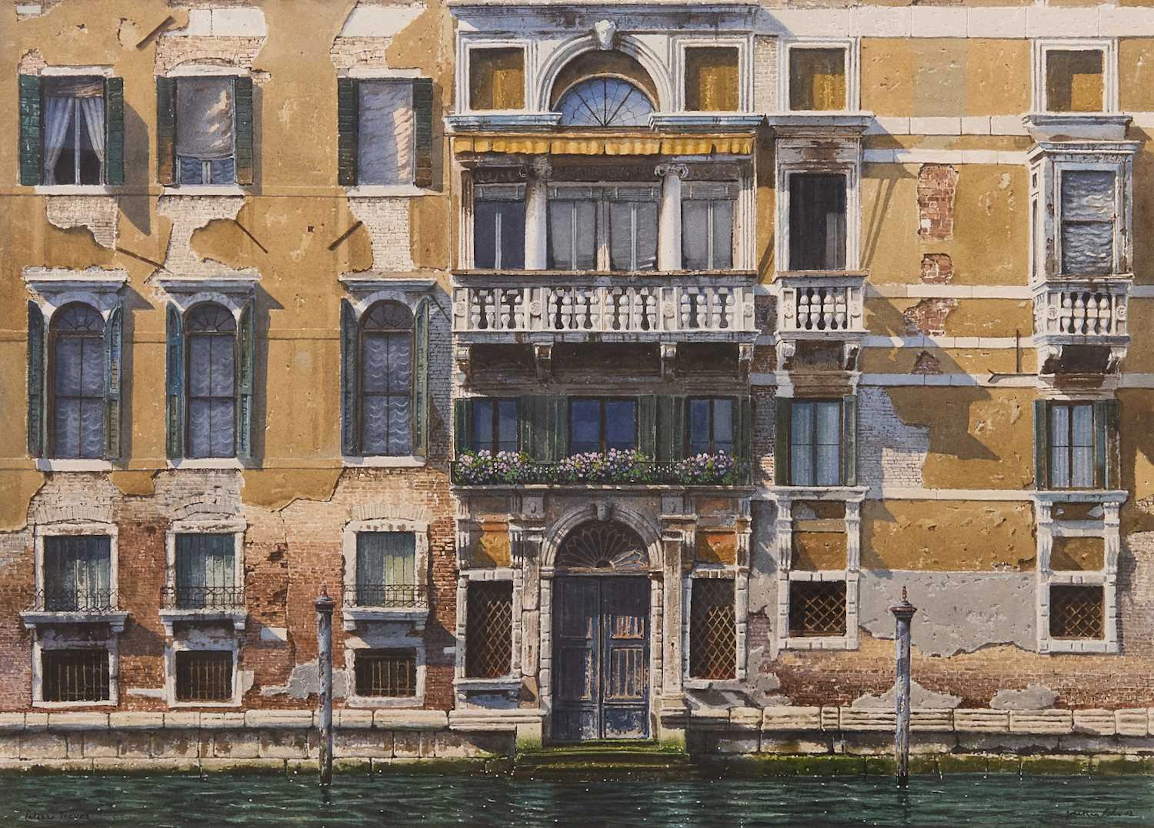 ▲ Jonathan Pike (British, b.1949) Palazzo Treves, Venice