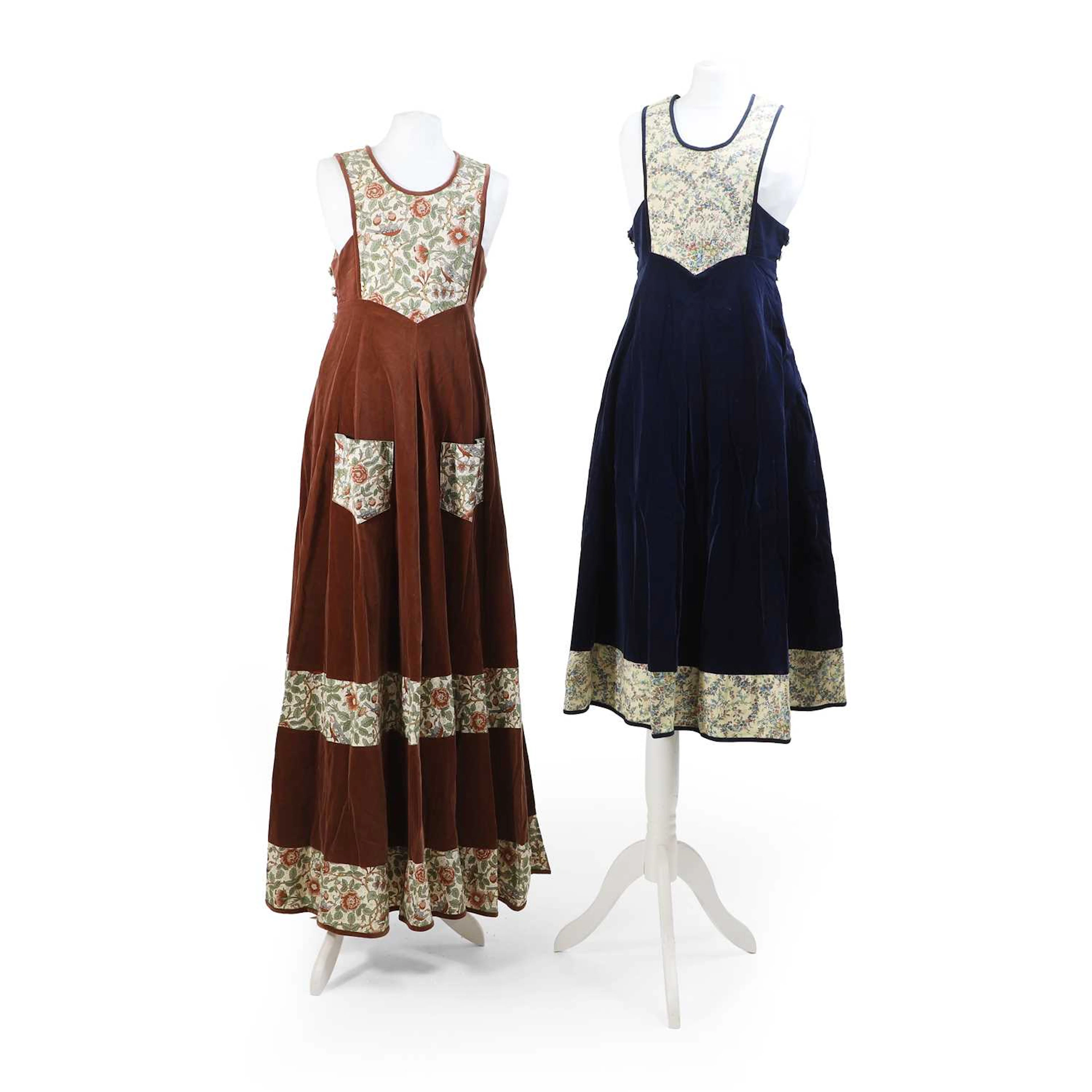 Anna Belinda two pinafore dresses