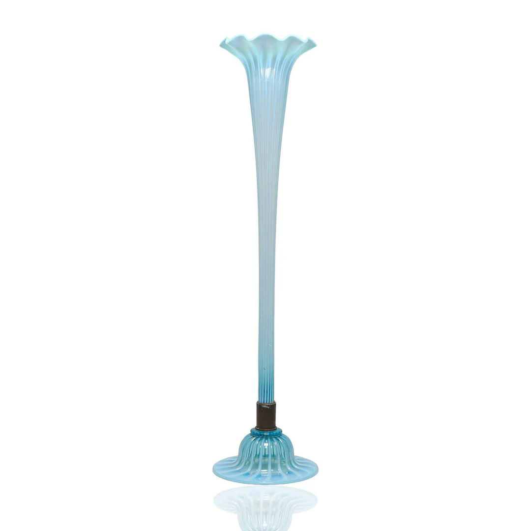 A James Powell & Sons floor-standing lily vase circa 1890