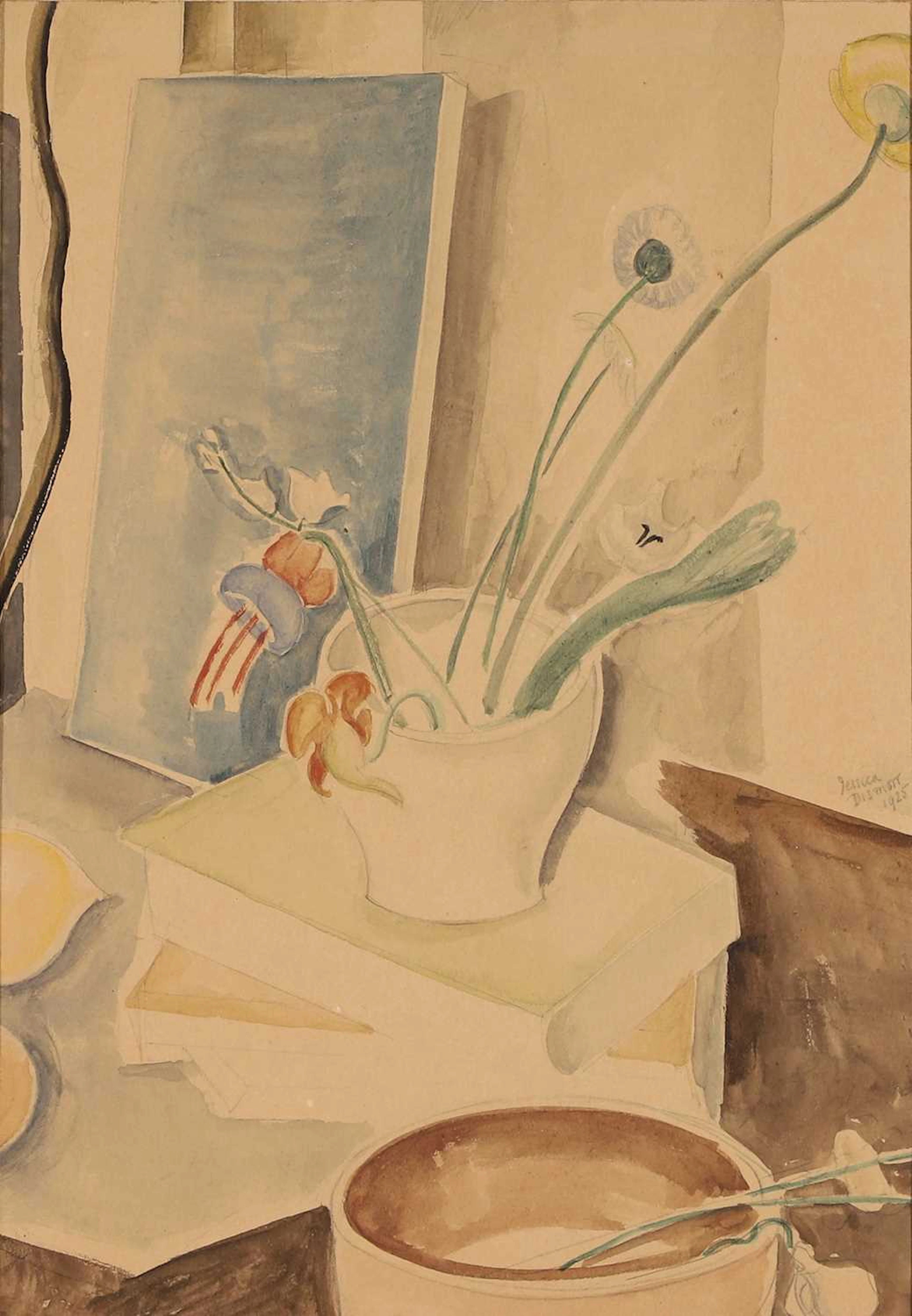 Jessica Dismorr (British, 1885-1939) 'Still Life Group'