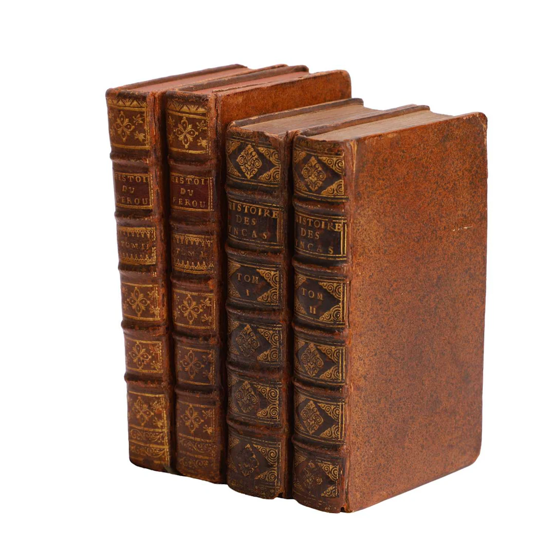 PERU, The INCAS (2 Works): 1- Zarate, Augustin de: Histoire de la decouverte