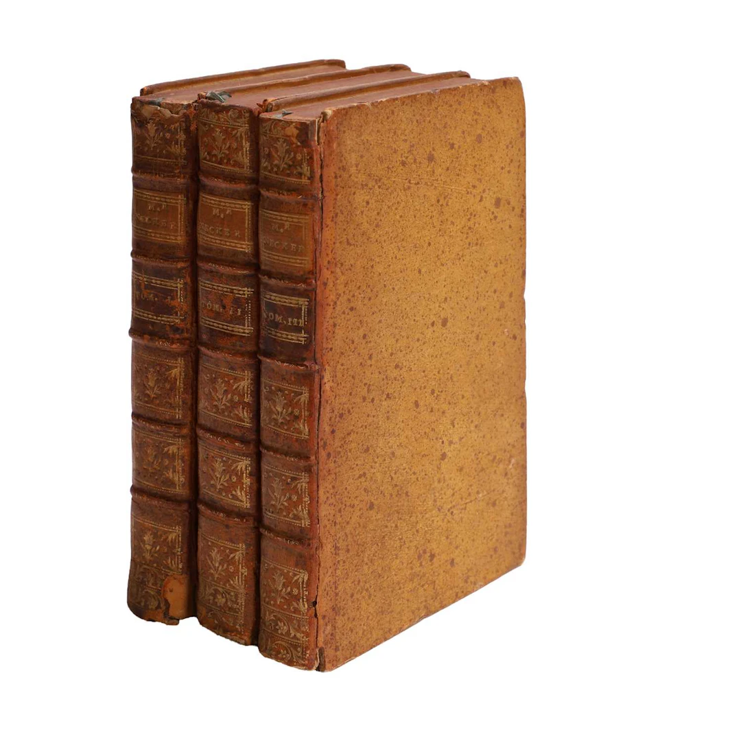NECKER (Jacques): De L'administration des finances de la France, in 3 Vols.