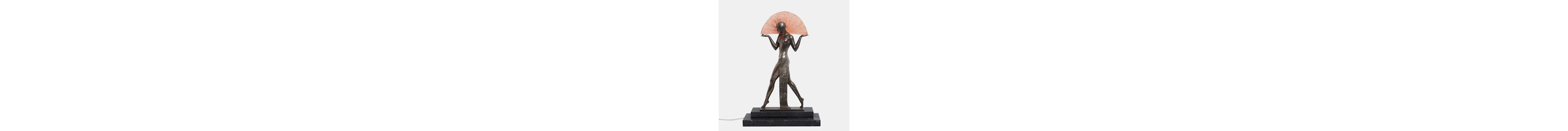 Raymonde Guerbe (French, 1894-1995) 'Espana', an Art Deco cast spelter