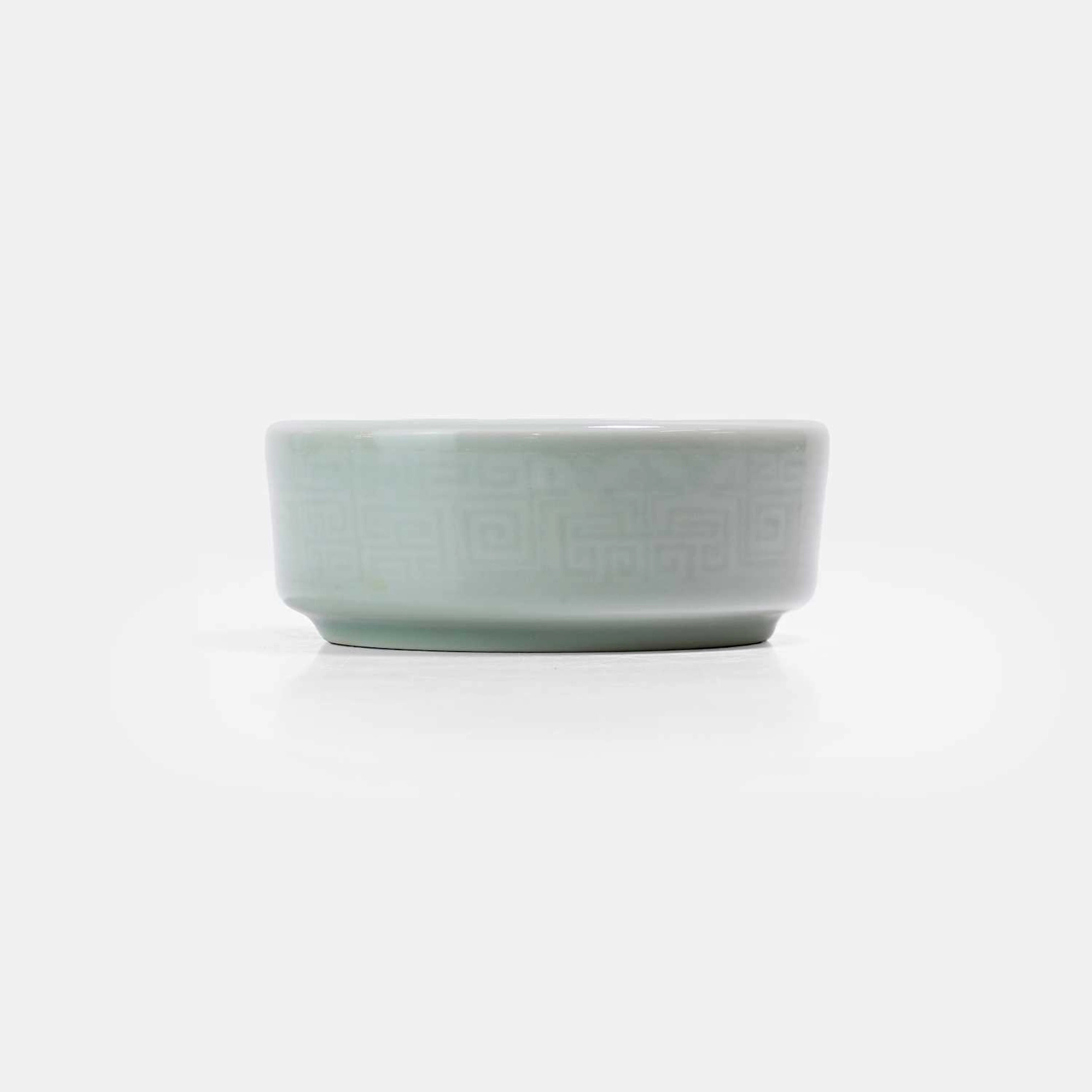 A Chinese celadon brush washer Republic period (1912-1949)