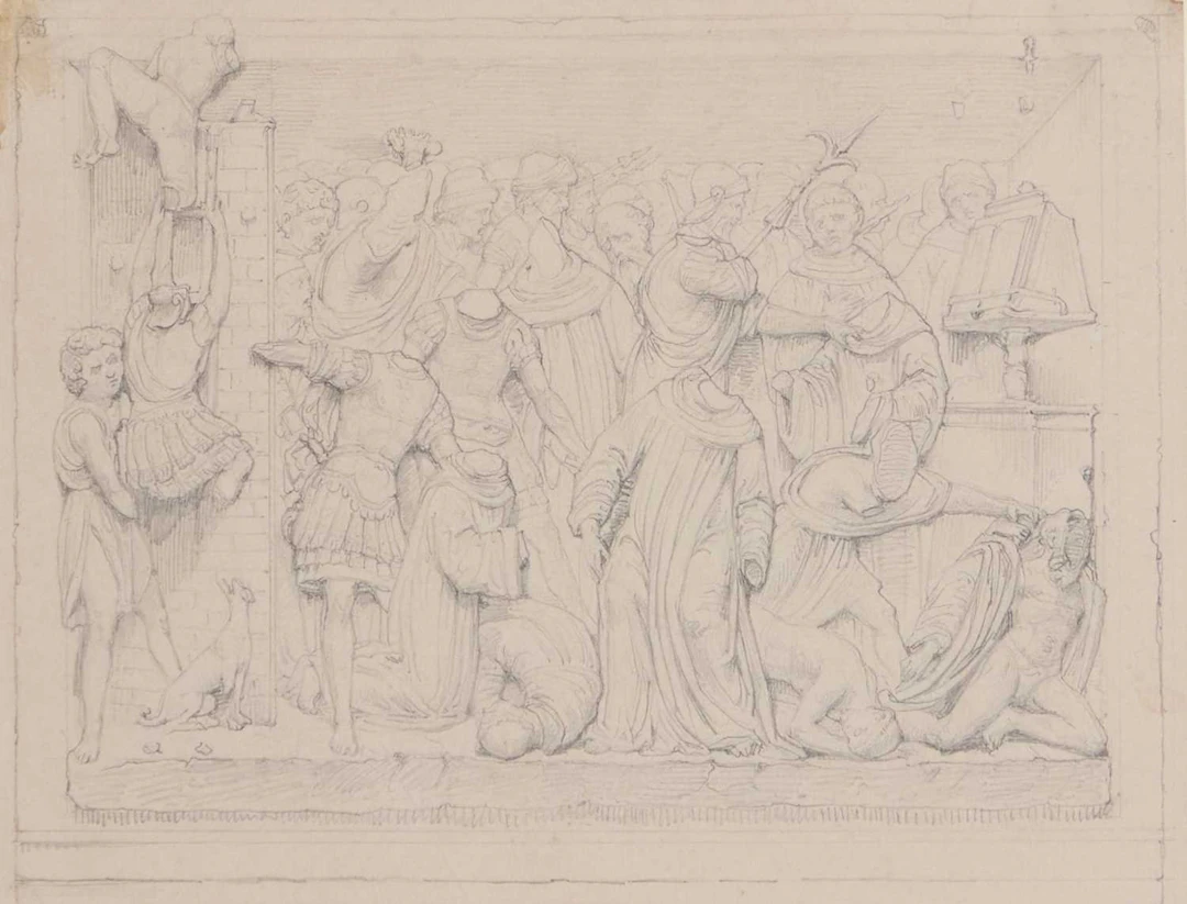 After Benedetto da Rovezzano Attack on the Vallombrosan Monks of San