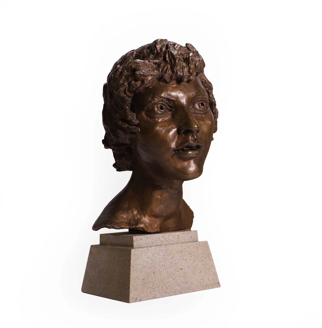 ▲ Sir Jacob Epstein (American-British, 1880-1959) Second Portrait of Kitty