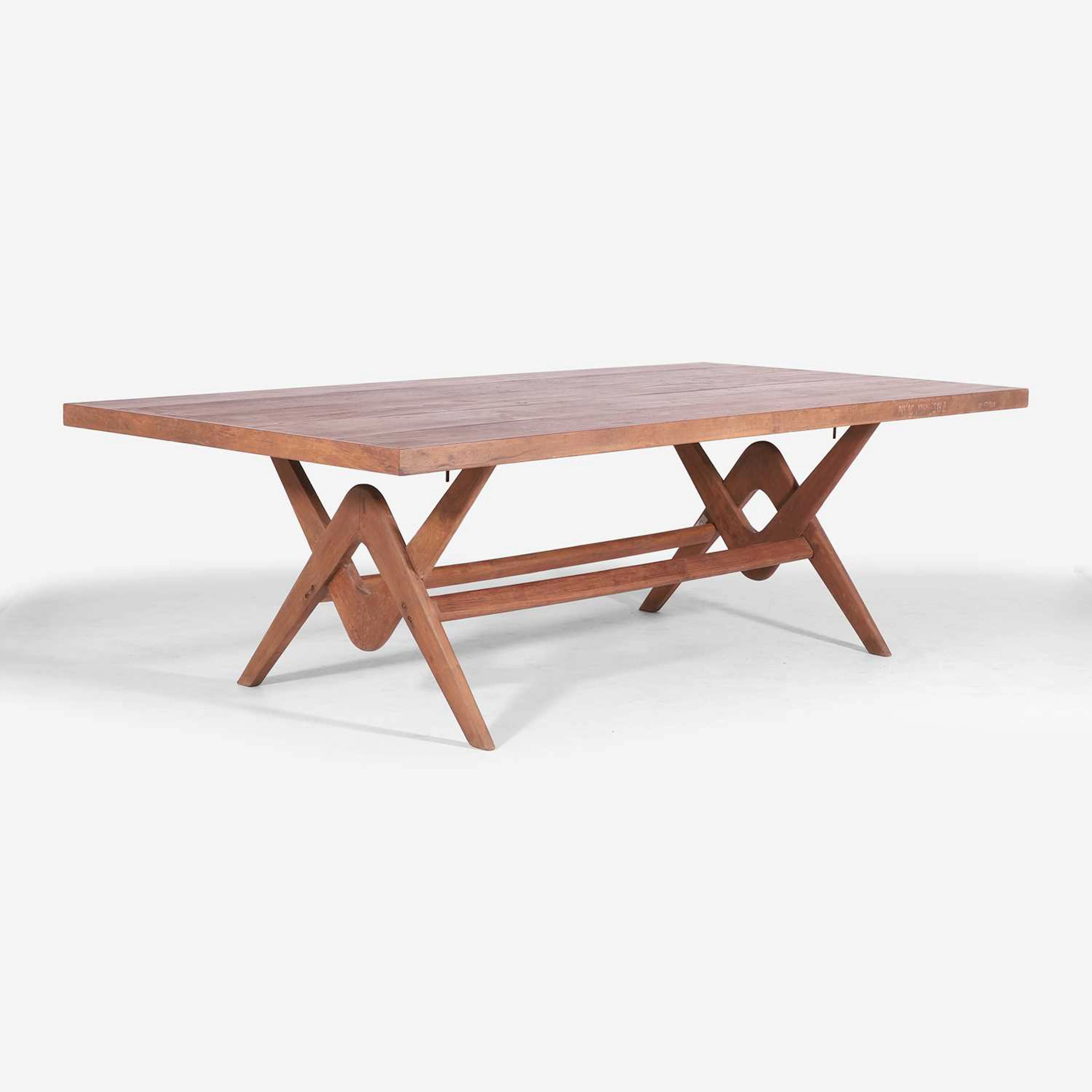Pierre Jeanneret (Swiss, 1896-1967) A model 'PJ020111' dining table