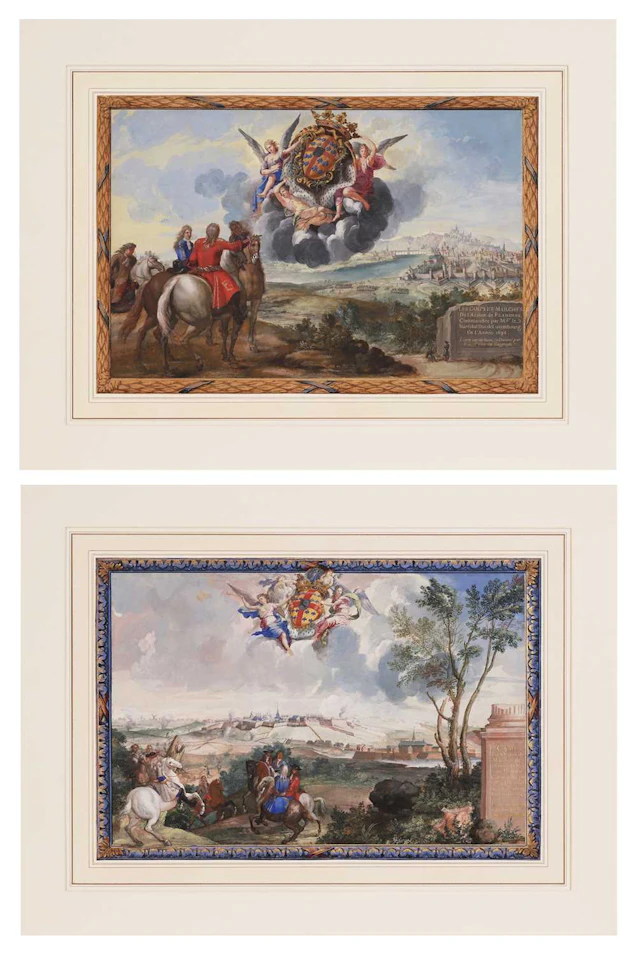 Pierre Jacques Pennier (French, late 17th century) ‘Les Camps et Marches