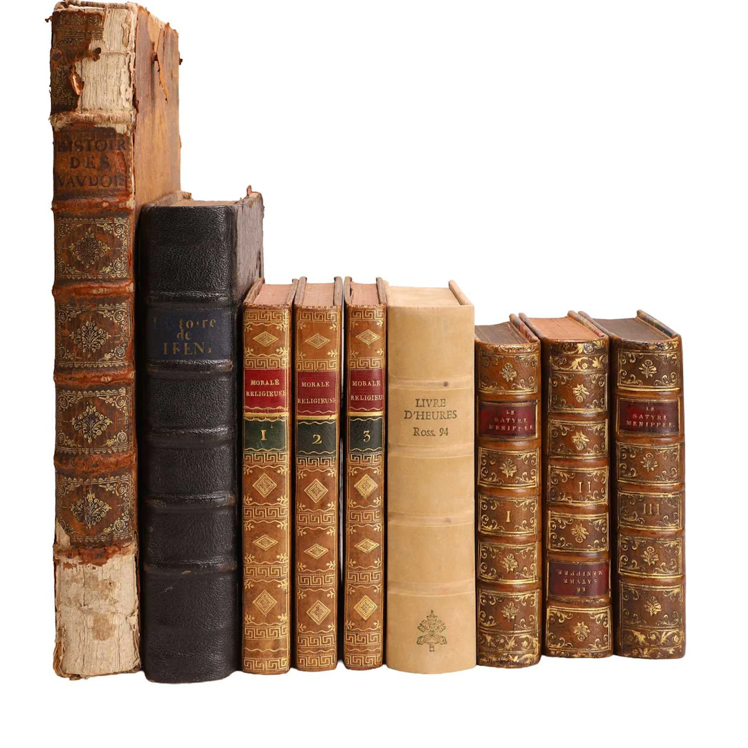 THEOLOGY/French: NECKER, M: Cours de Morale Religieuse, IN 3 Vols.