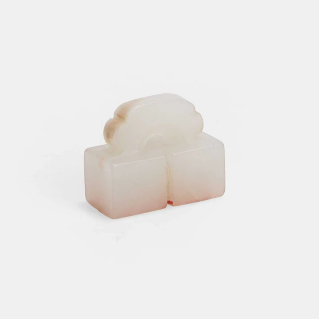 A Chinese jade double seal Ming dynasty (1368-1644)