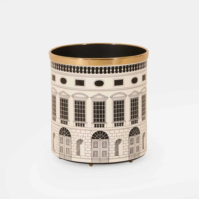Piero Fornasetti (Italian 1913-1988) a waste-paper basket