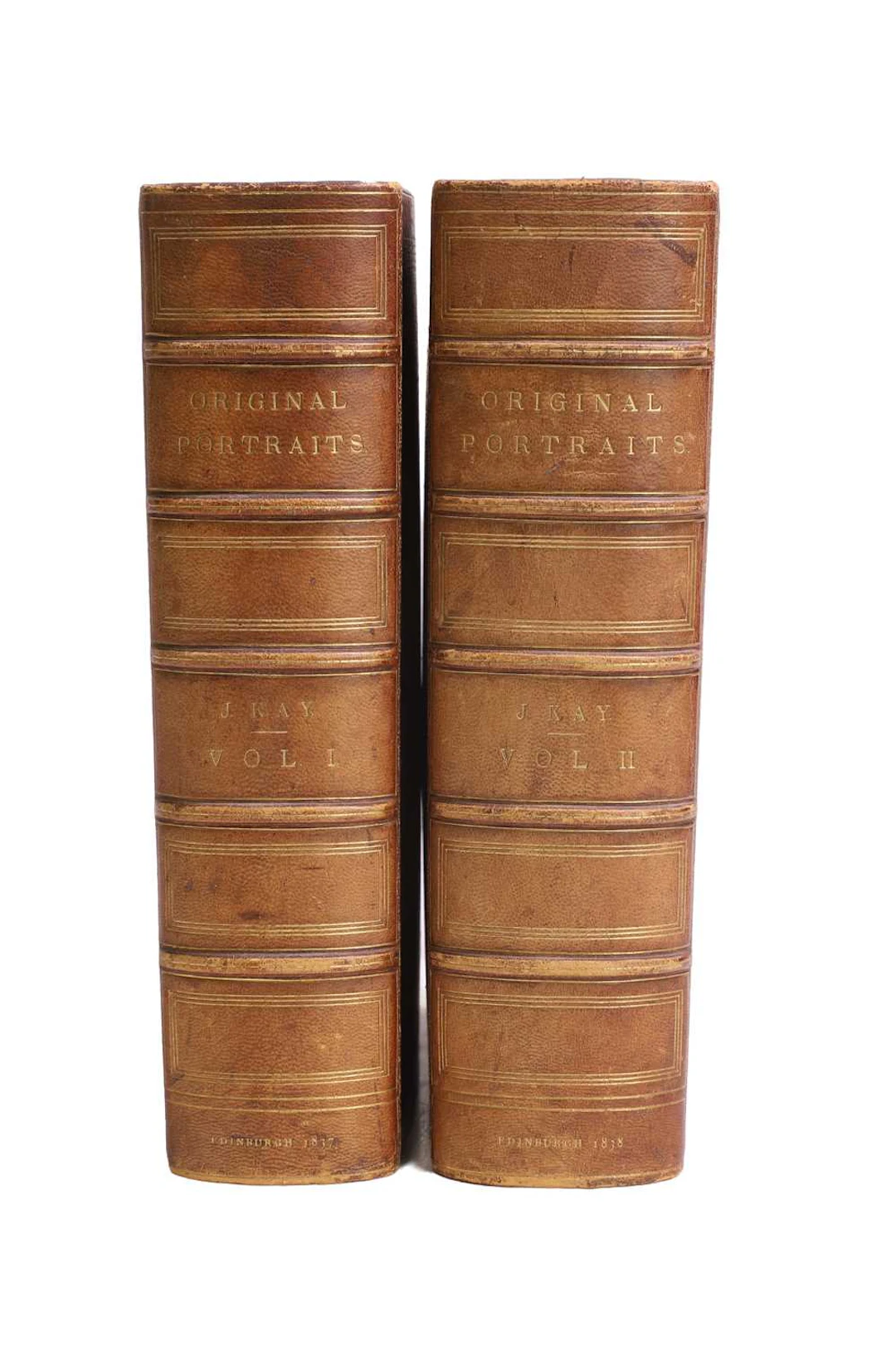 Zaehnsdorf Binding: KAY, John: A Series of Original Portraits and