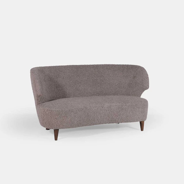 Carl-Johan Boman (Finnish, 1883-1969) for Oy Boman Ab a curved three-seater