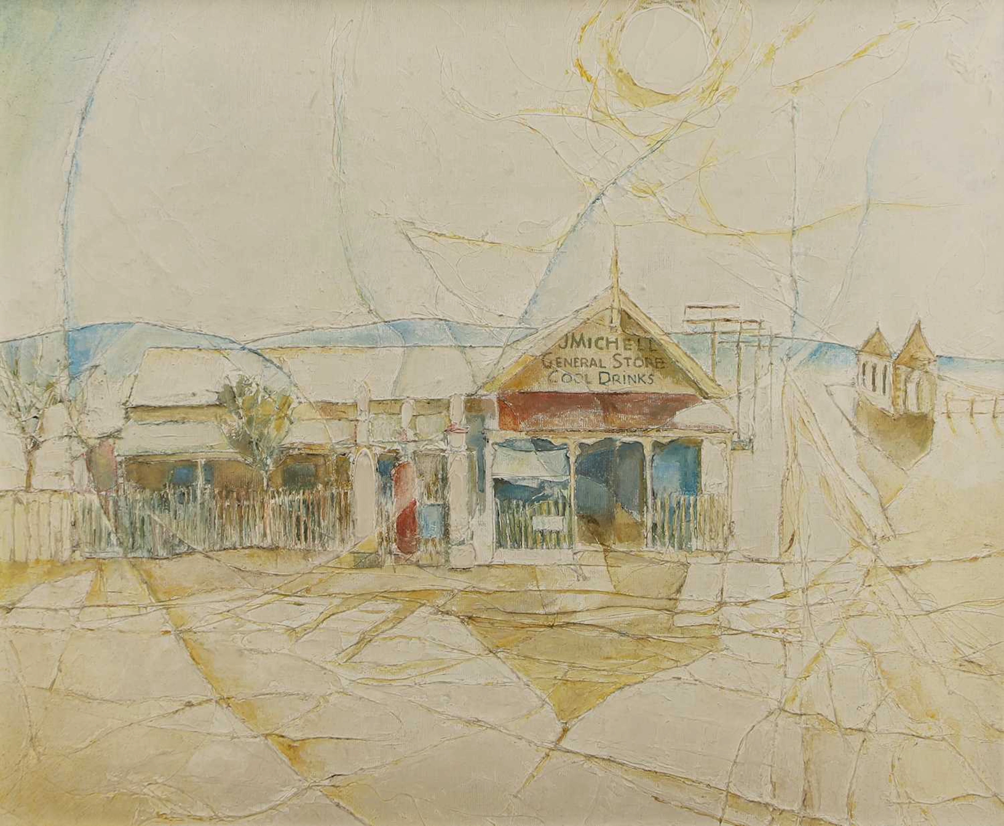 ▲ Keith Michell (Australian, 1926-2015) The J Michell General Store, Warnertown