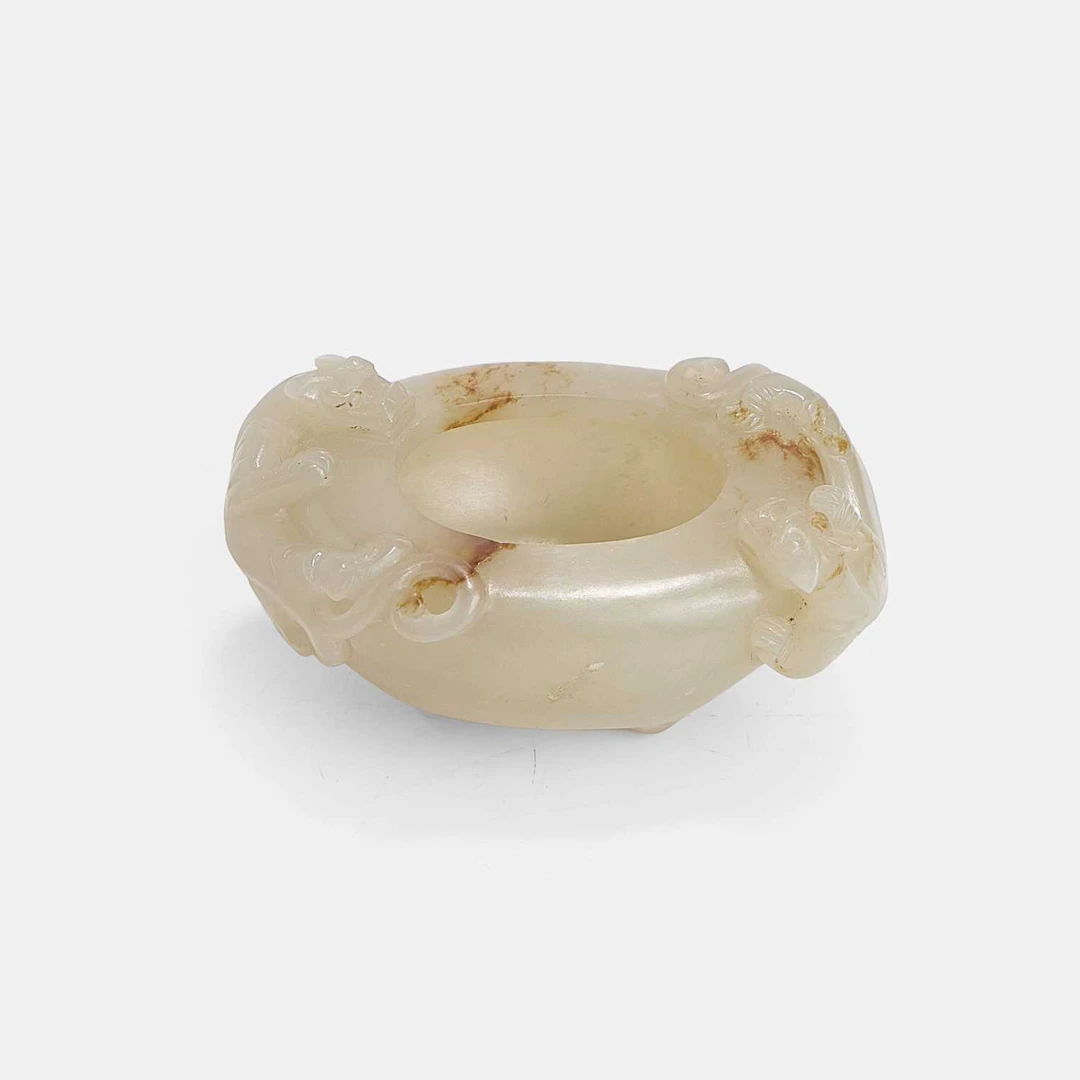 A Chinese jade water pot Qing dynasty (1644-1911)