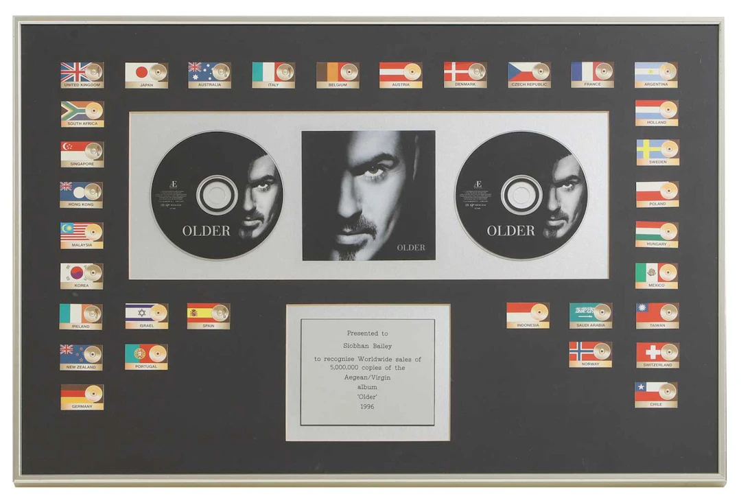 A presentation CD George Michael, 'Older'