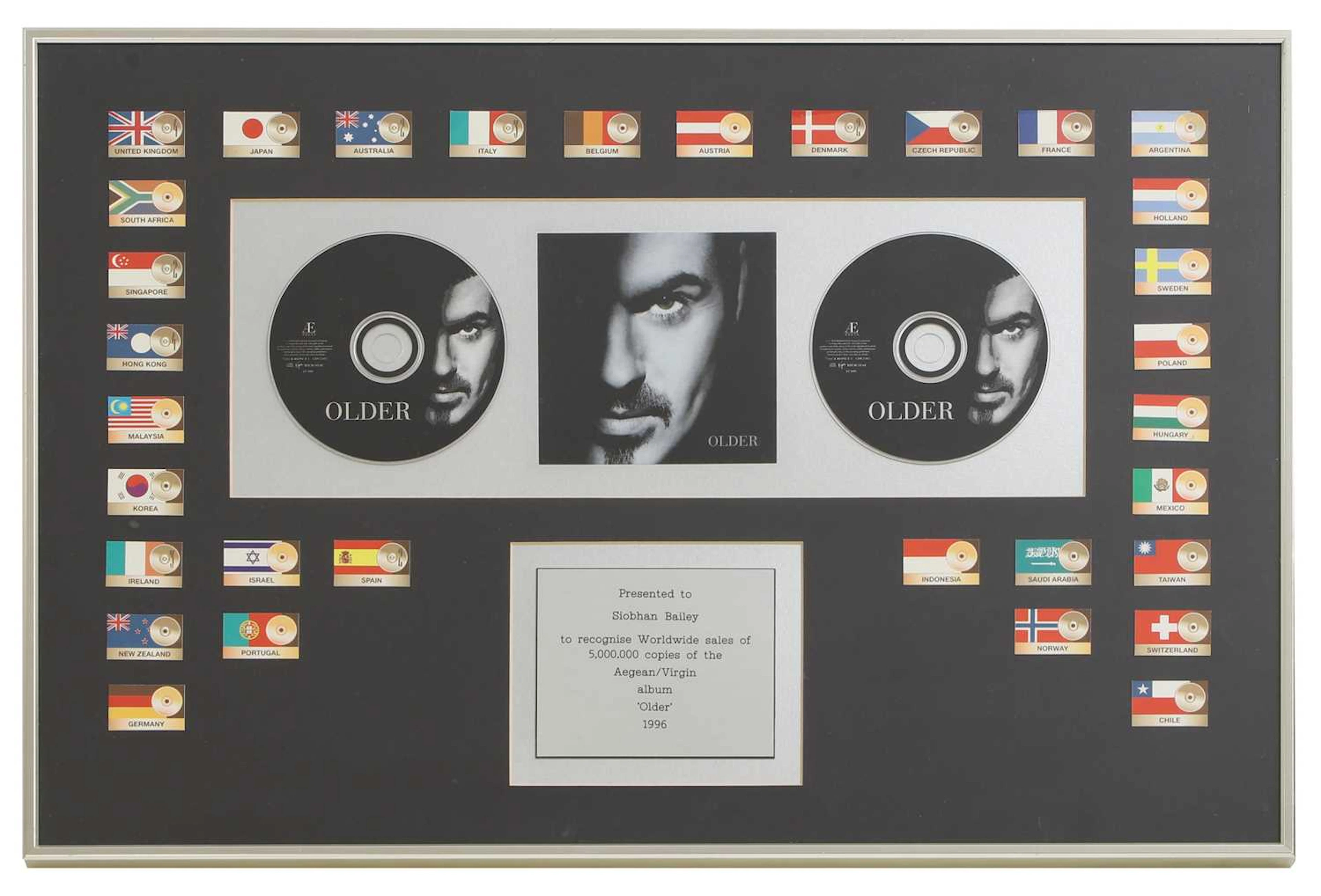 A presentation CD George Michael, 'Older'