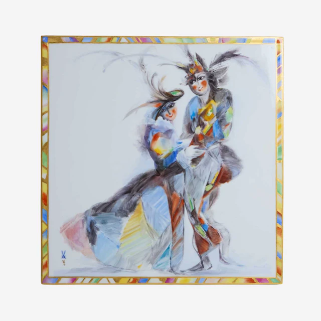 Meissen 'Harlekinpaar'