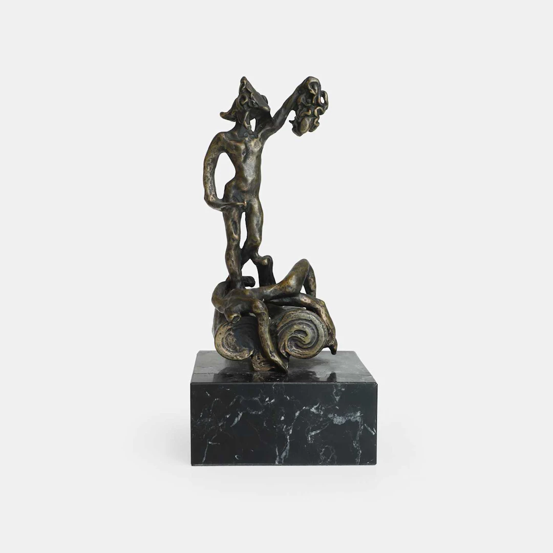 ▲ Salvador Dali (Spanish, 1904-1989) 'Perseus - Homage a Benvenuto Cellini'
