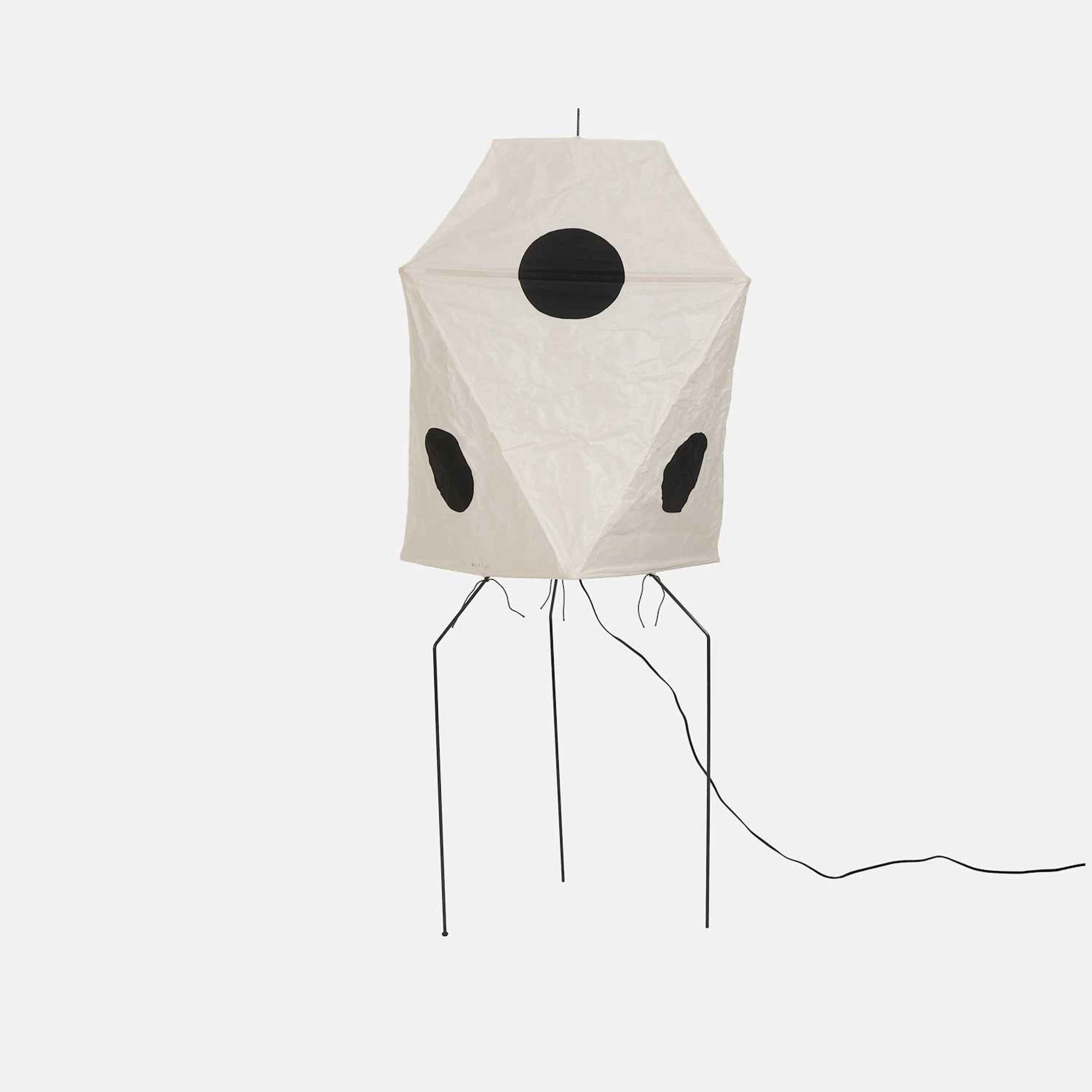 Isamu Noguchi (American, 1904-1988) an 'Akari UF3-Q' floor lamp