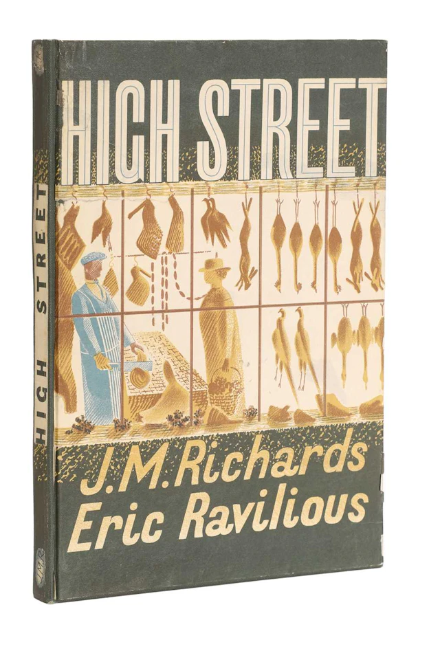 RAVILIOUS, Eric (ill); RICHARDS, J.M: HIGH STREET, London: Curwen