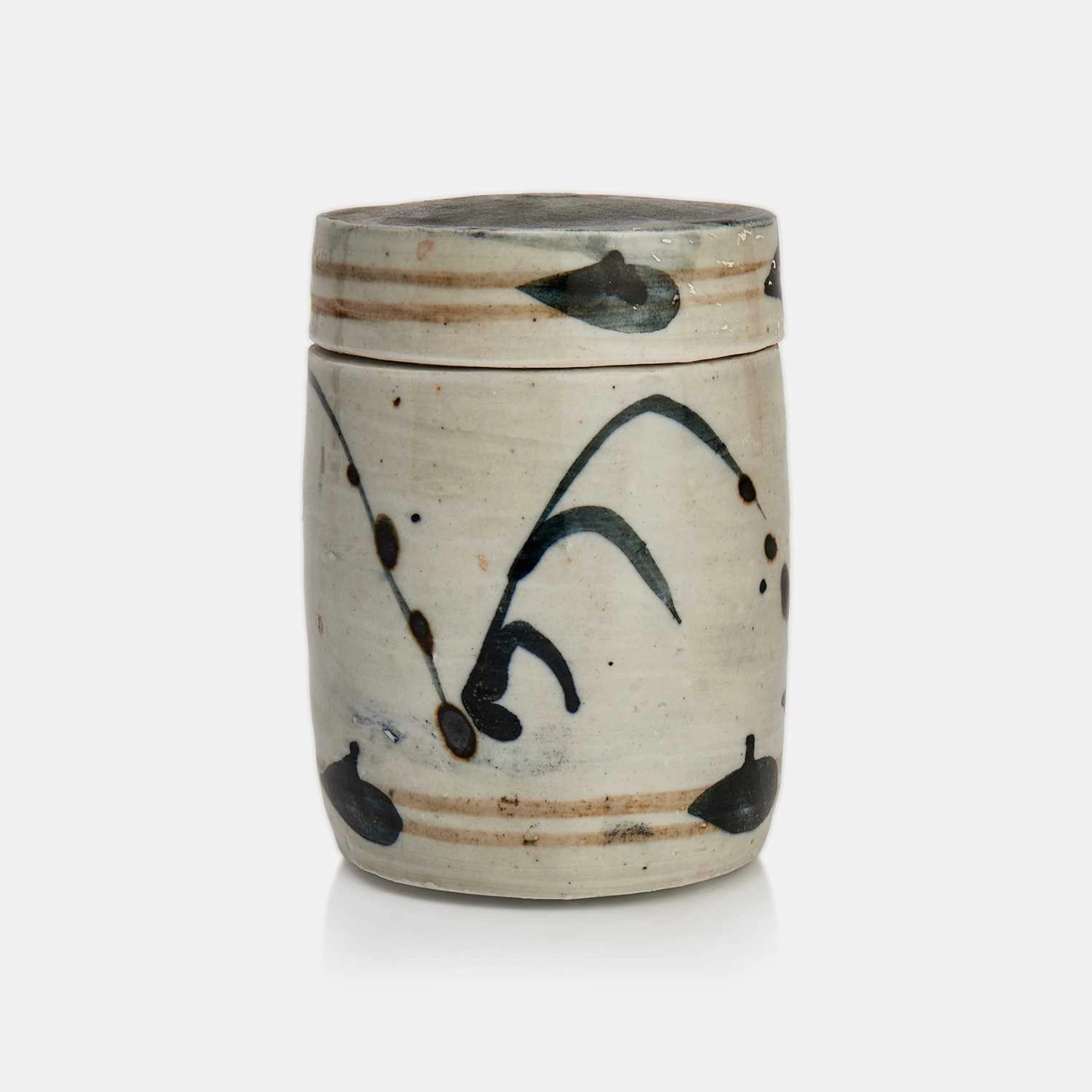 ▲ William 'Bill' Marshall (British, 1923-2007) a lidded jar